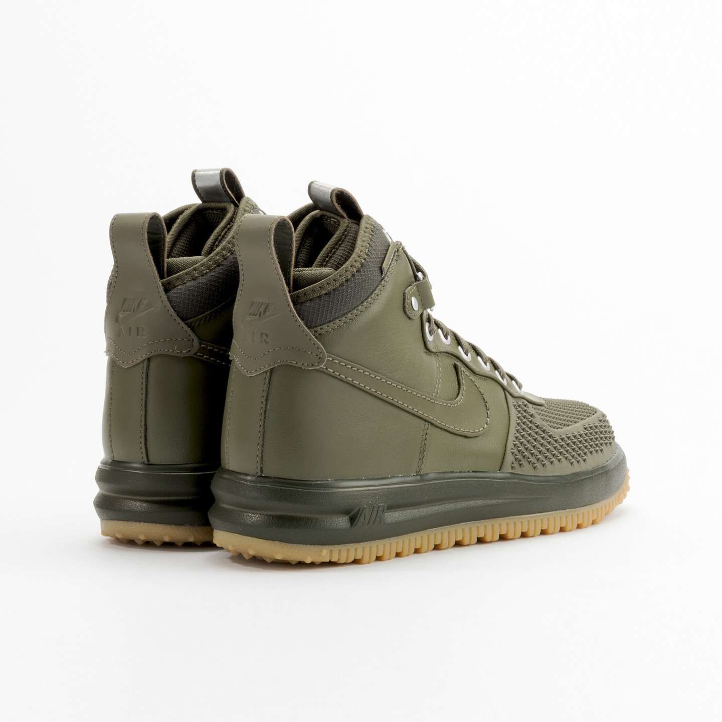 Nike Lunar Force 1 Duckboot Medium Olive / White 805899-201-43