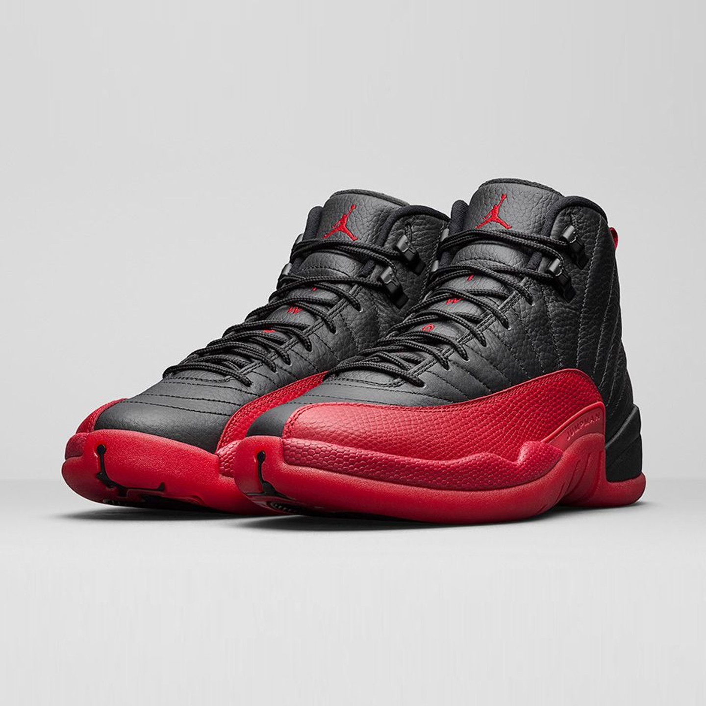 Jordan Air Jordan 12 Retro 'Flu Game' Black / Varsity Red 130690-002-44.5