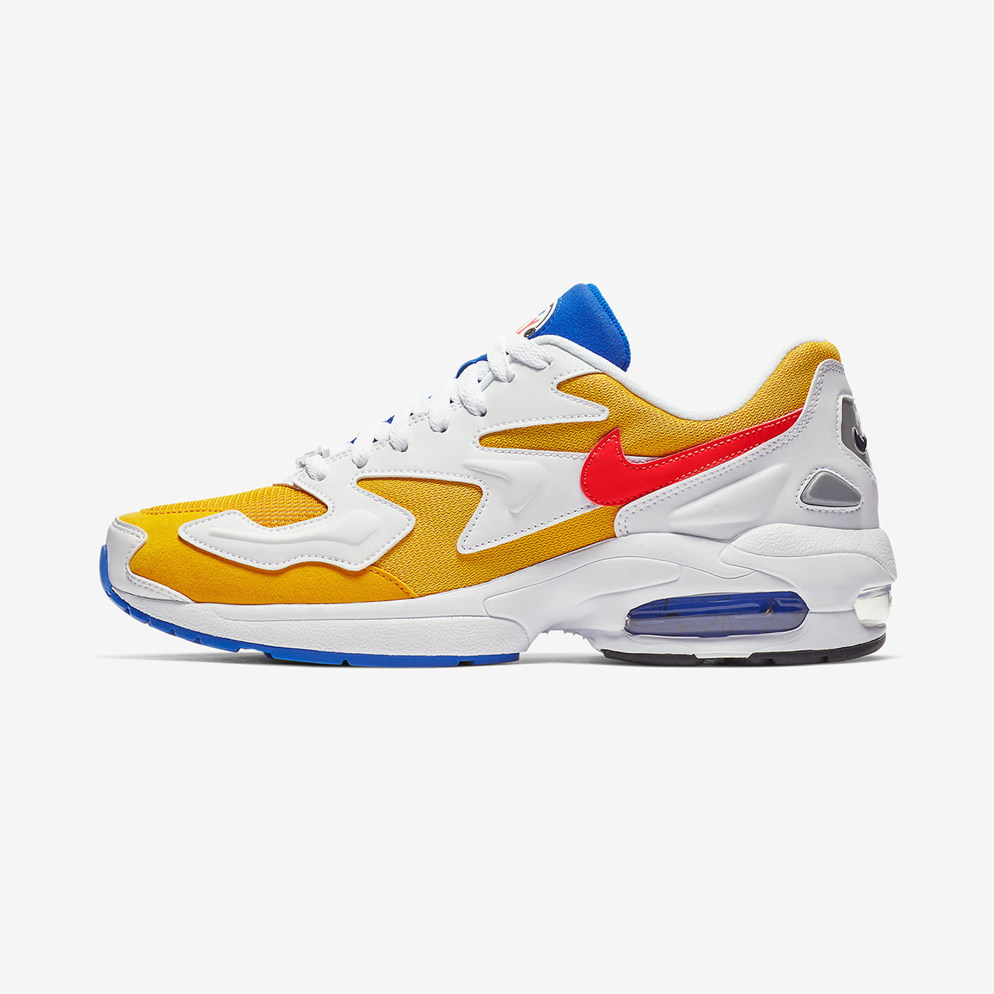 Nike Air Max 2 Light University Gold / Flash Crimson / Racer Blue AO1741-700-45