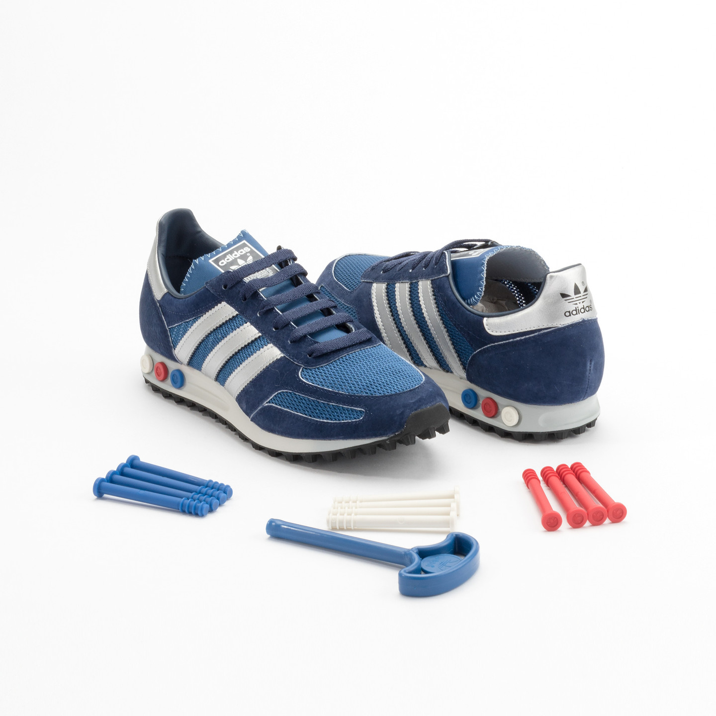Adidas LA Trainer OG Dark Marine / Silver Metallic AQ4930-44.66