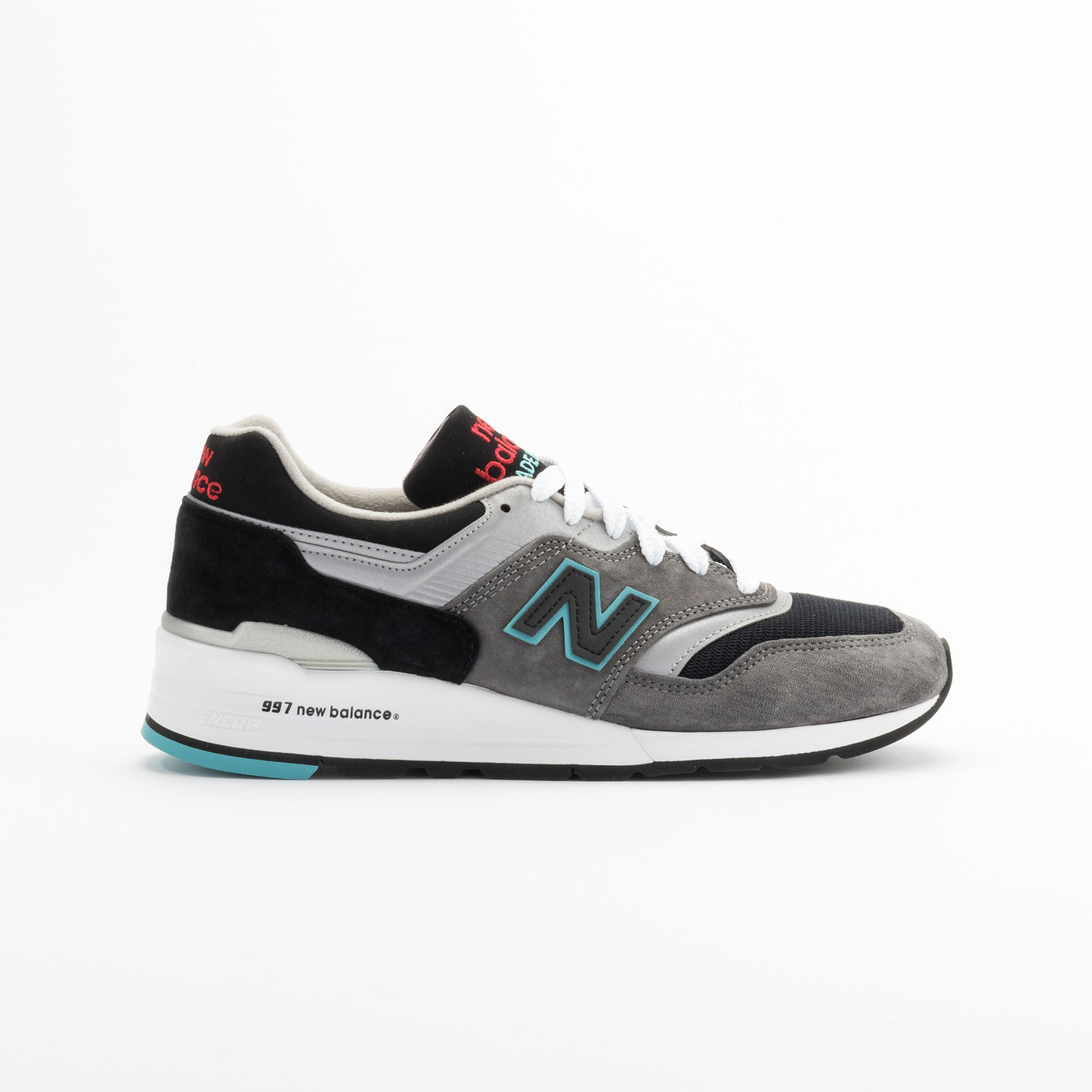 New Balance M997 Made in USA Grey / Black / Mint M997CGB-43