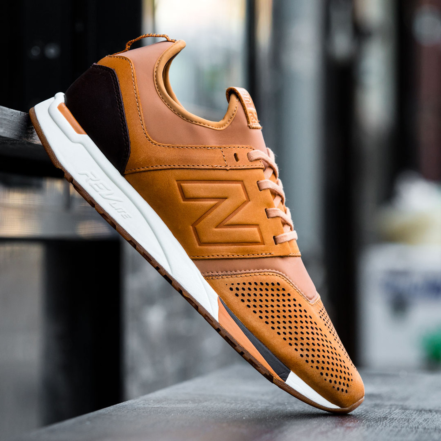 New Balance MRL 247 'Luxe Pack' Tan / Cream / Dark Brown MRL247TA-46.5