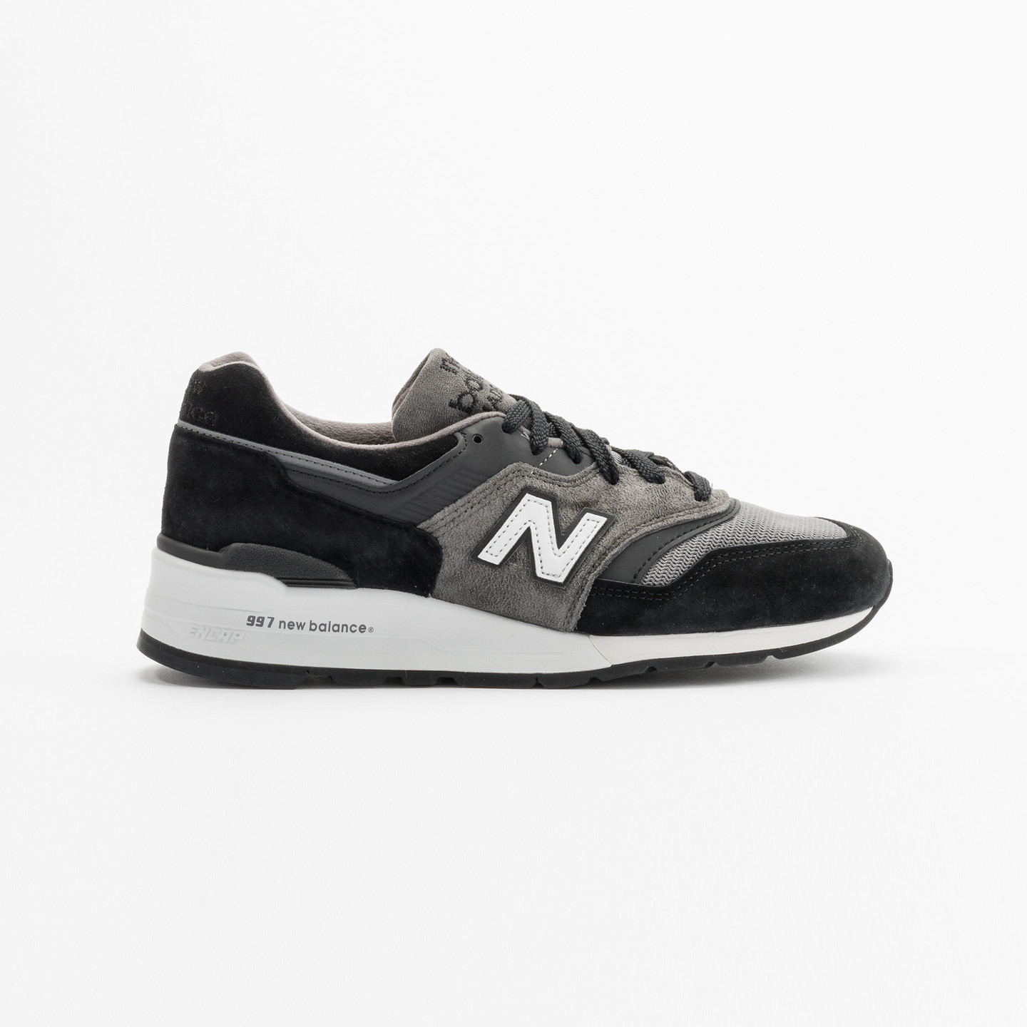 New Balance M997 Made in USA Grey / Black / White M997CUR-43