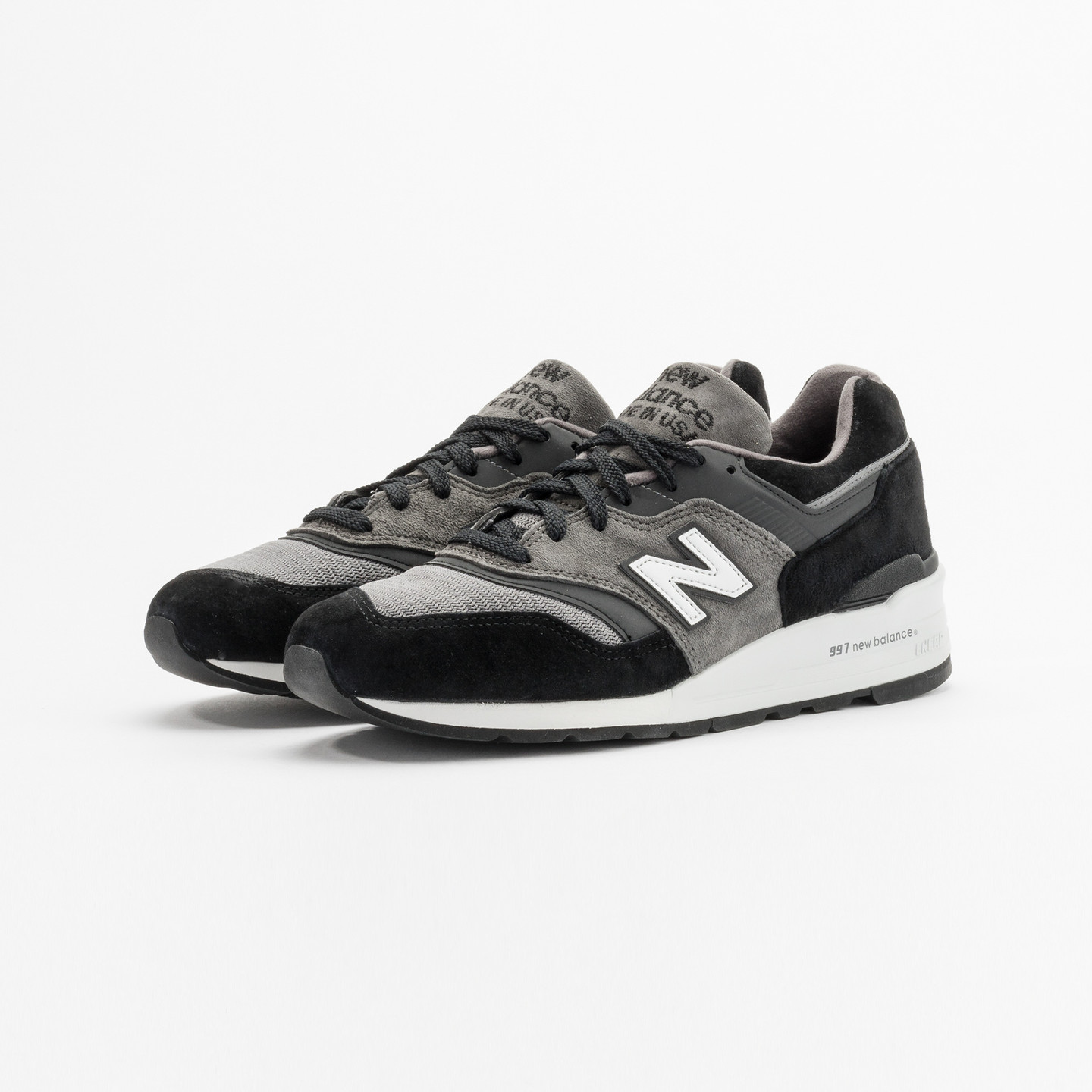 New Balance M997 Made in USA Grey / Black / White M997CUR-41.5