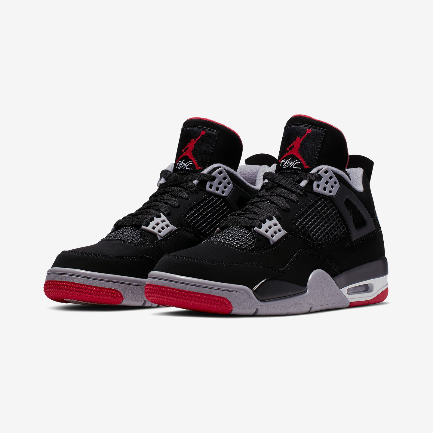 Jordan Air Jordan 4 Retro OG 'Bred' Black / Fire Red / Cement Grey / Summit White 308497-060-47.5