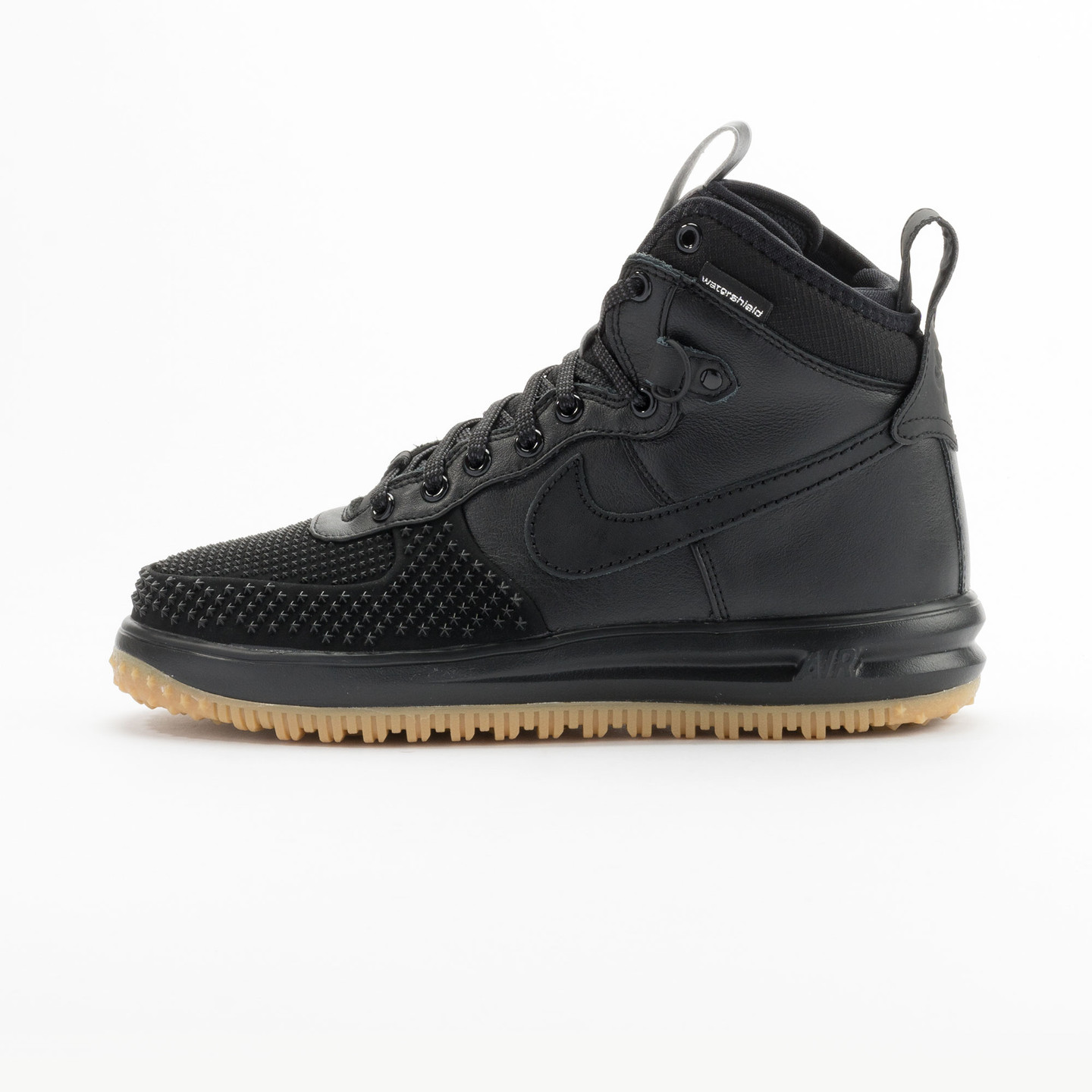 Nike Lunar Force 1 Duckboot Black / Black / Gum 805899-003-45