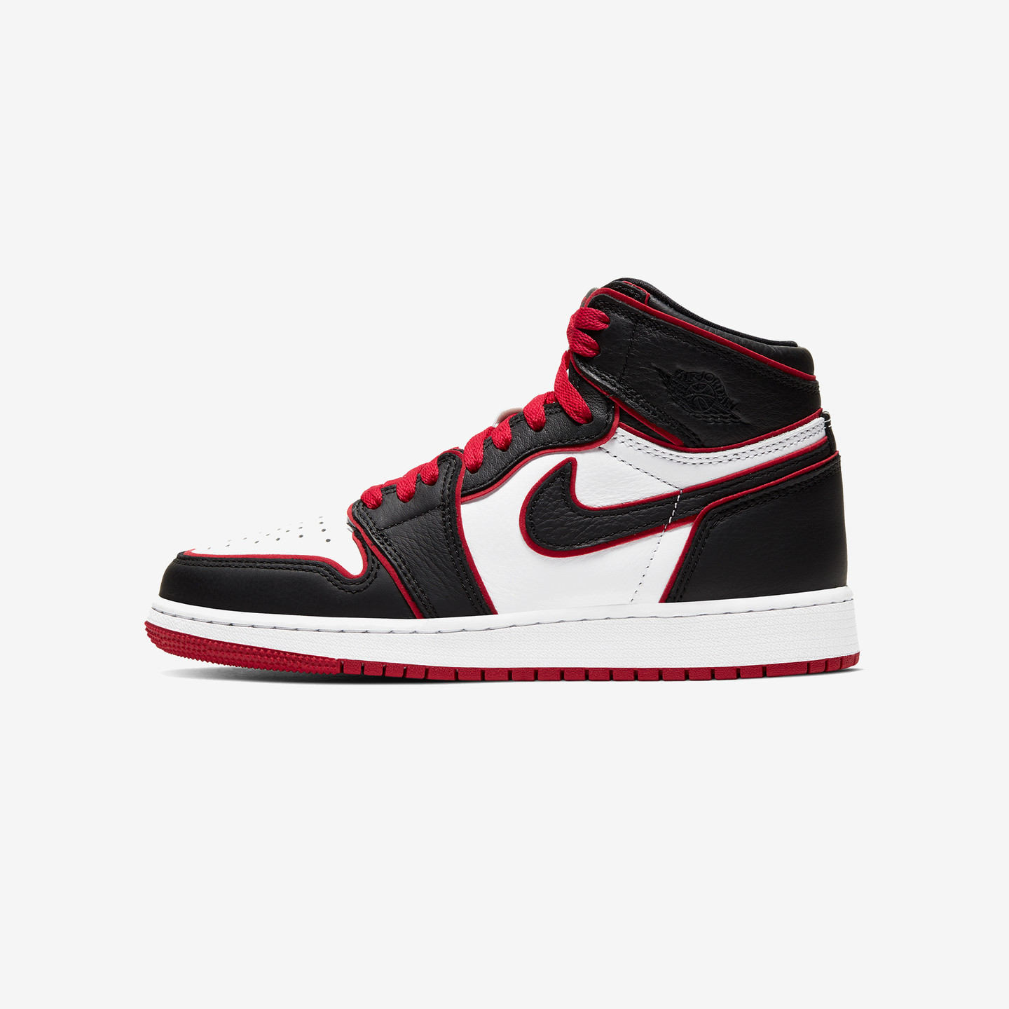 Jordan Air Jordan 1 Retro High OG GS 'Bloodline' Black / Gym Red / White 575441-062-38