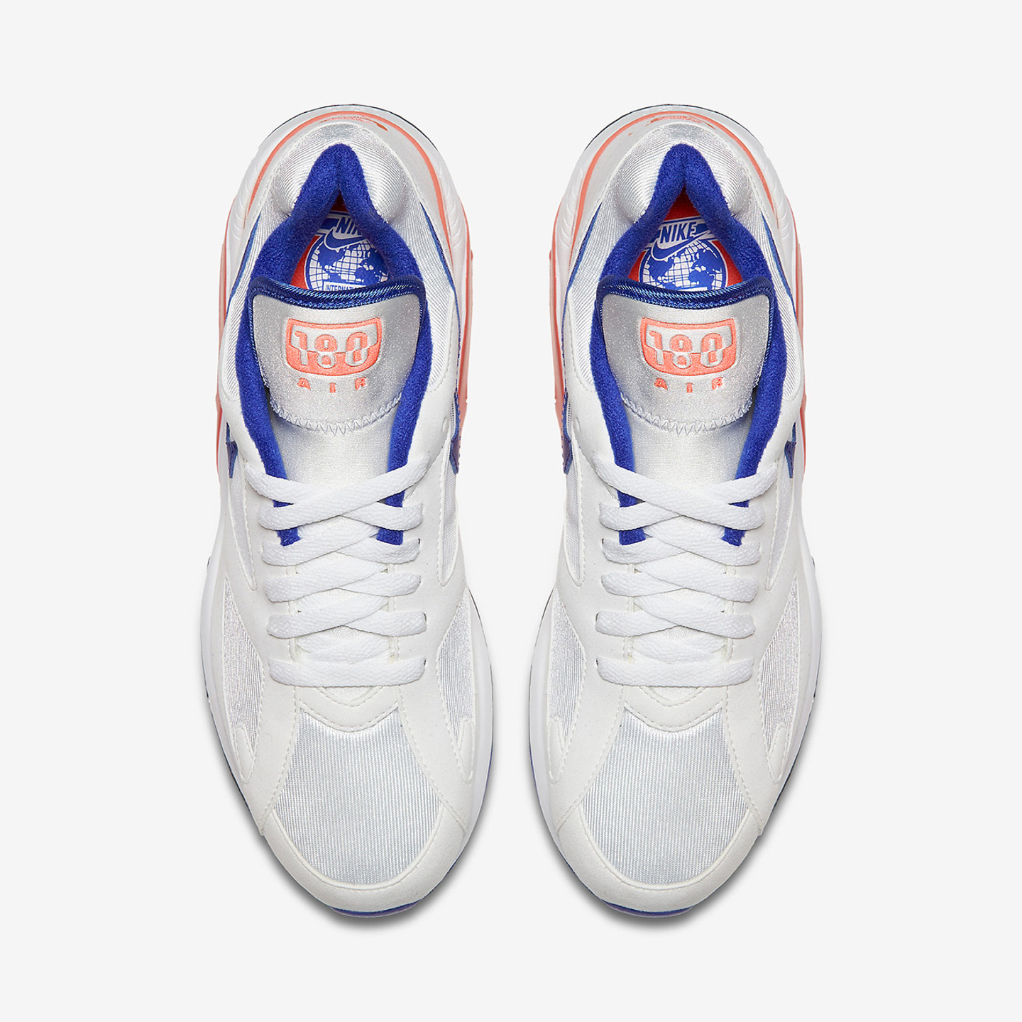 Nike Air Max 180 OG 'Ultramarine' White / Ultramarine / Solar Red 615287-100-44