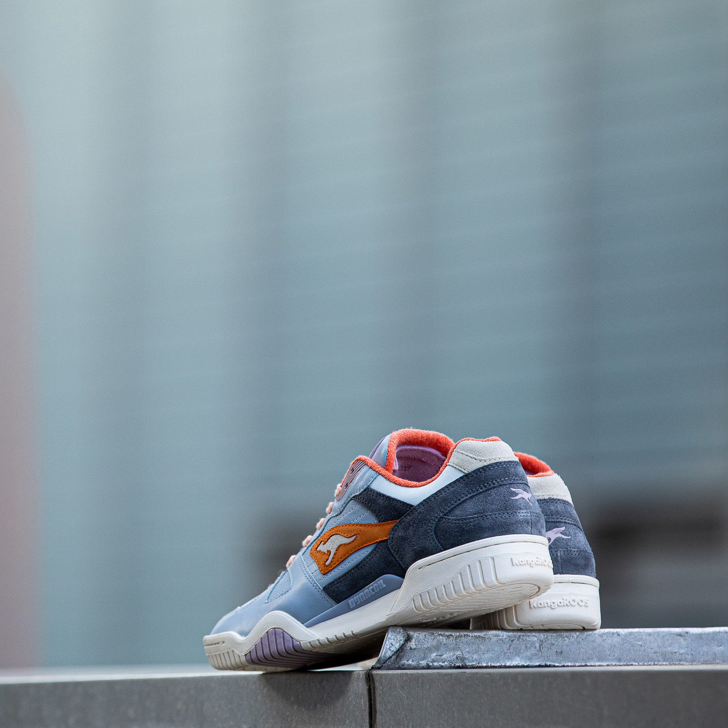 KangaROOS Ultralite x Atelier Kamp 'VIC' - Made in Germany Faded Blue / Steel Grey / Vintage Orange 47508-4414-44