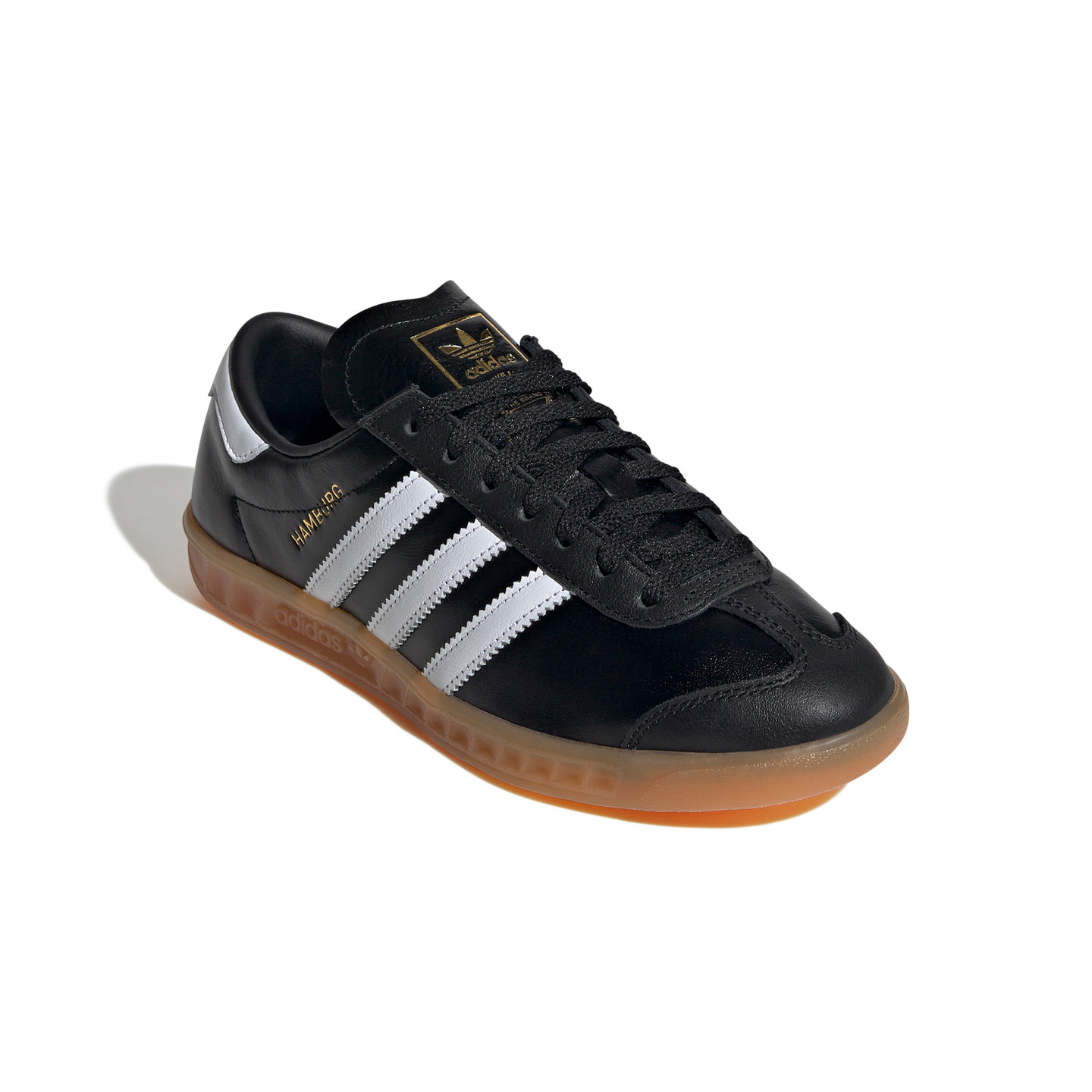 Adidas Hamburg Core Black / Cloud White / Gum JI2626-45.33