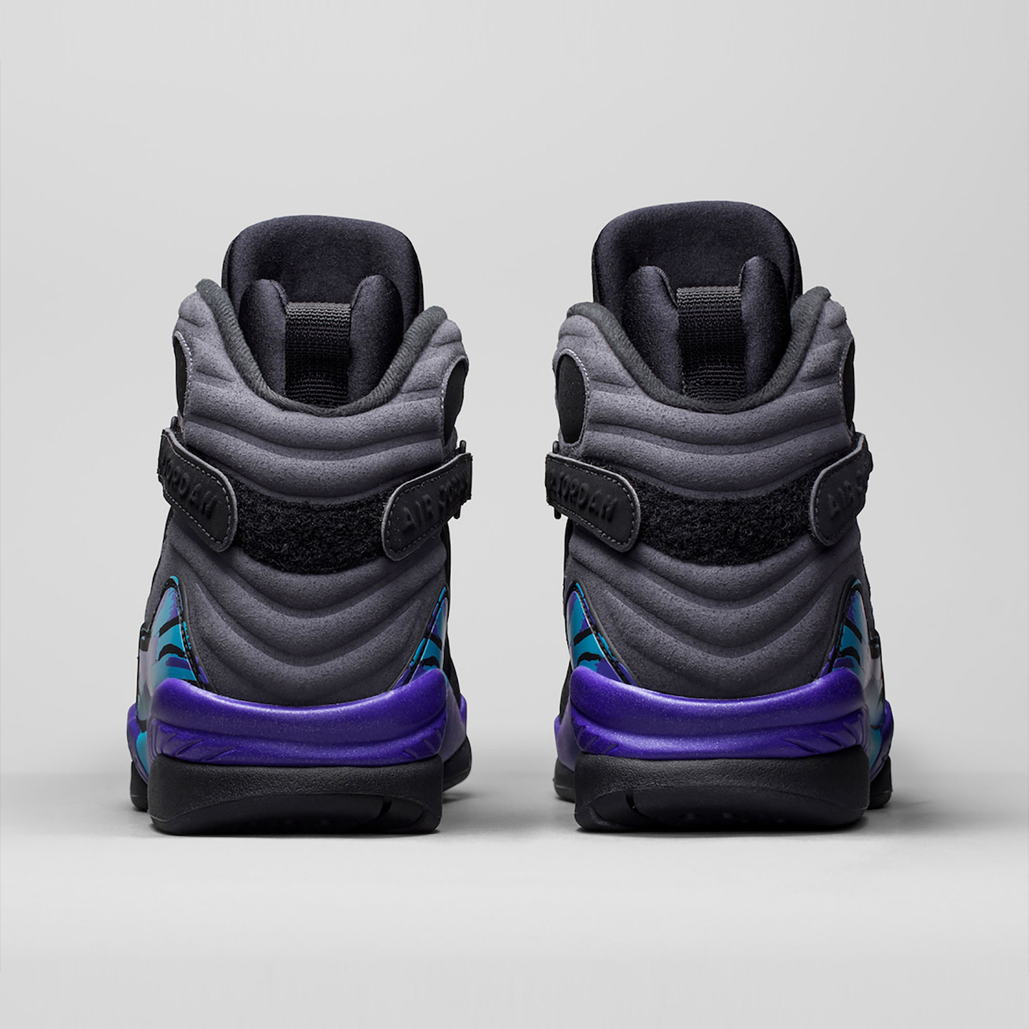 Jordan Air Jordan Retro 8 'Aqua' Black/True Red-Flint Grey-Bright Concord 305381-025-45.5