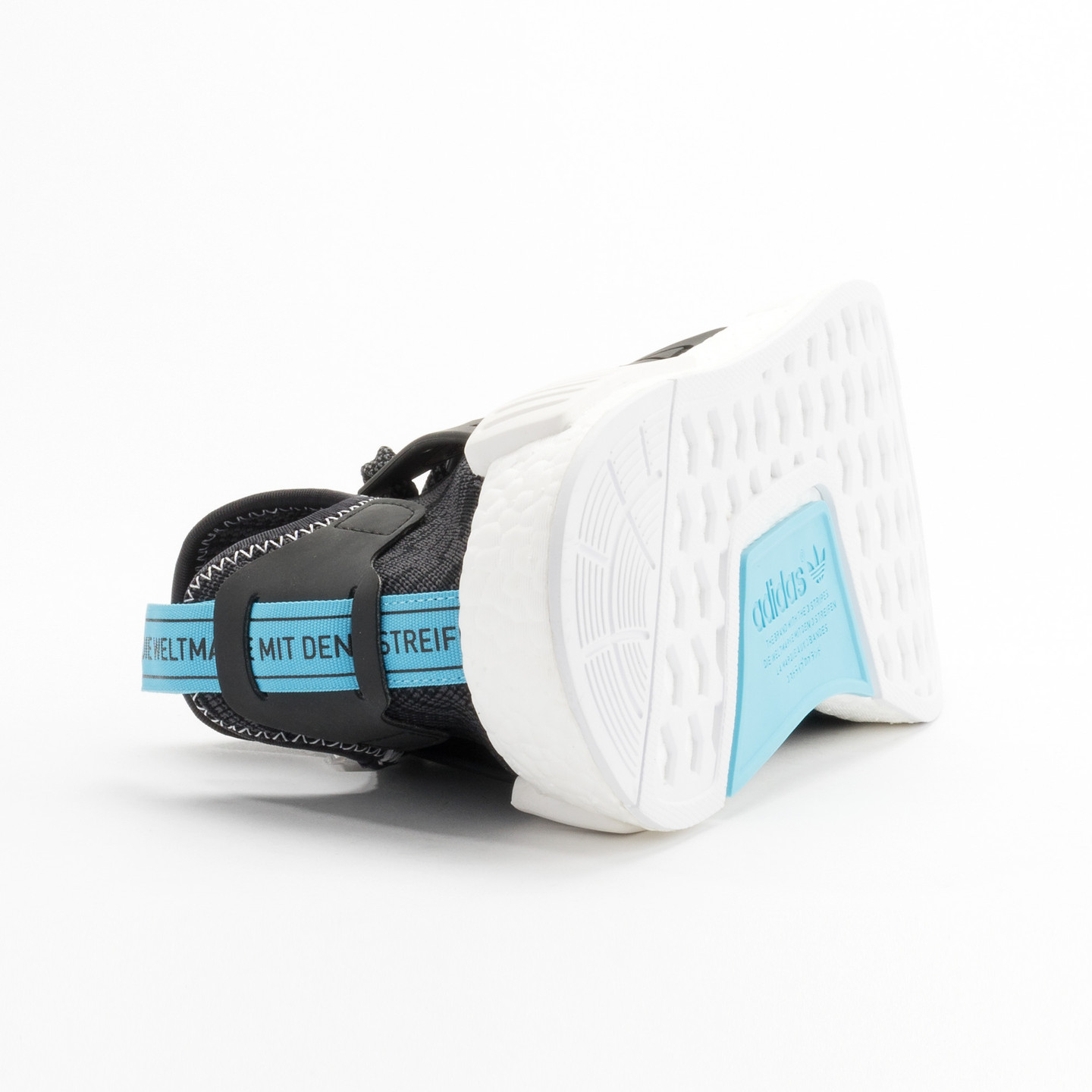 Adidas NMD XR1 Primeknit Utility Black / Core Black / Bright Blue S32215-46