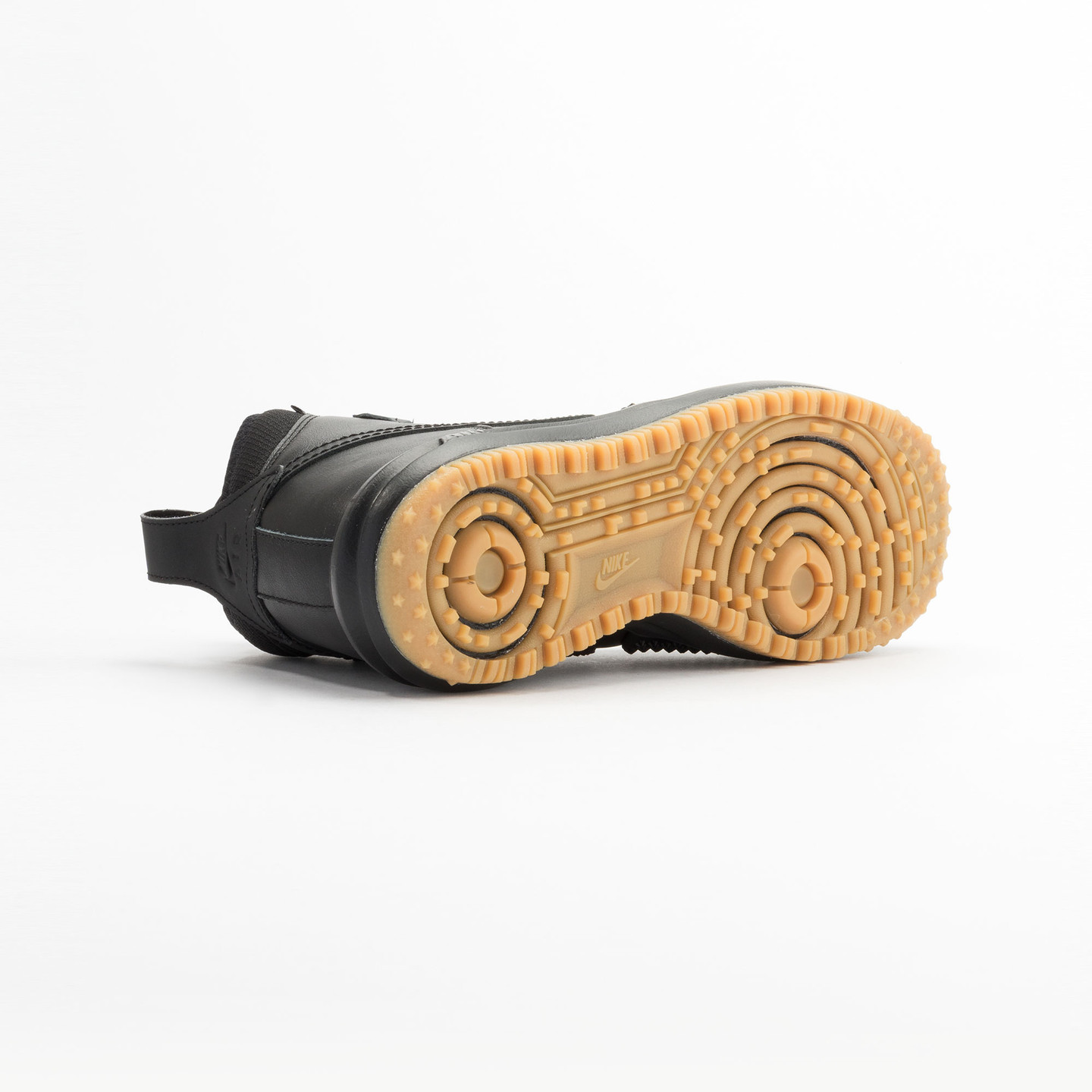 Nike Lunar Force 1 Duckboot Black / Black / Gum 805899-003-46