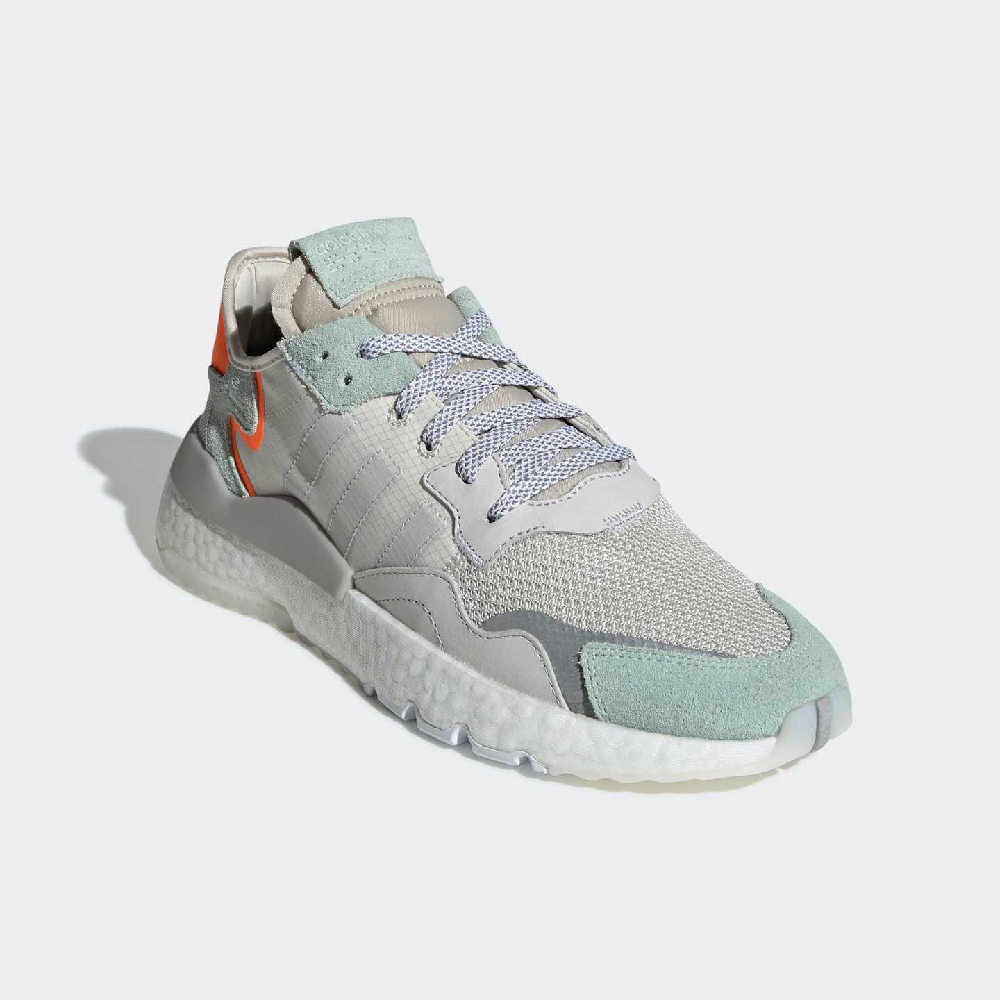 Adidas Nite Jogger Raw White / Grey / Vapour Green BD7956-38