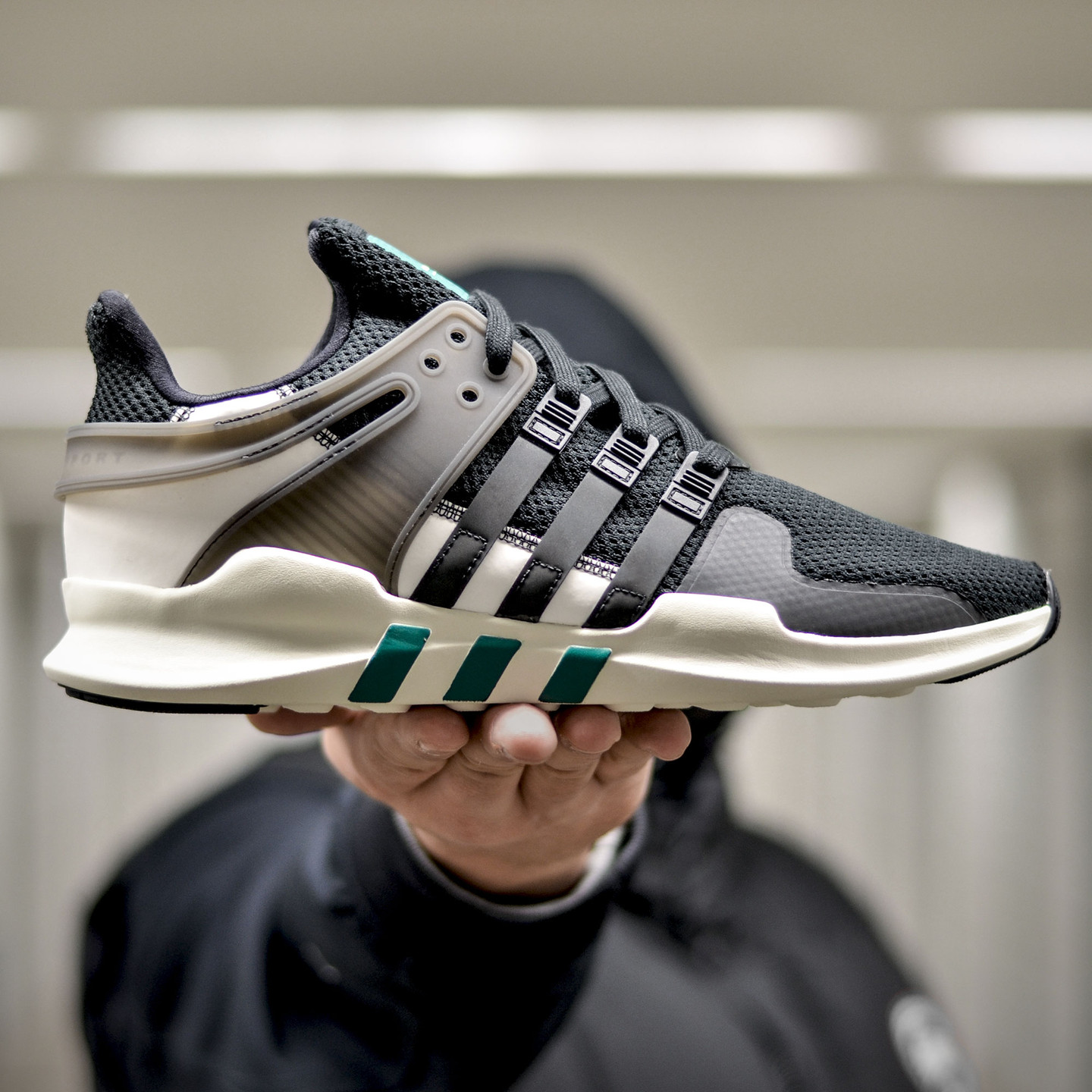 Adidas EQT Support ADV 'Reflective Pack' Core Black / Sub Green BA8321-41.33