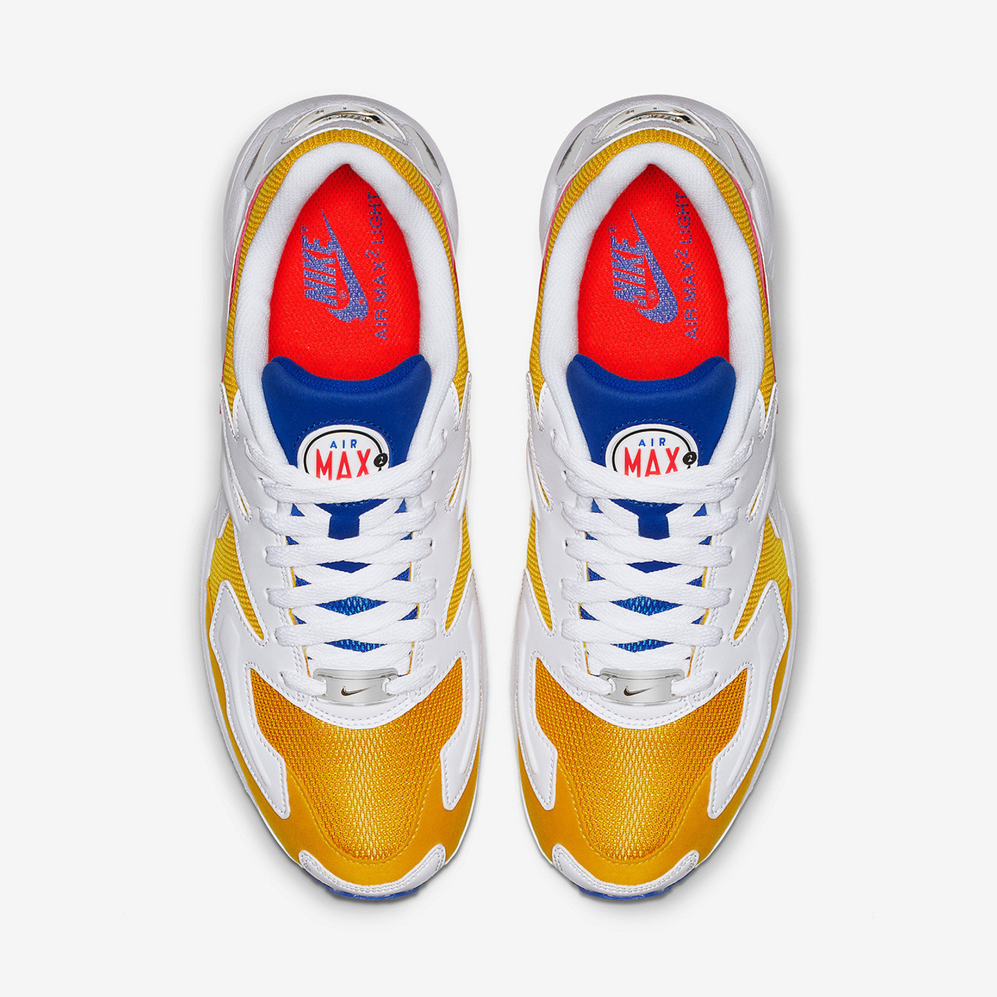 Nike Air Max 2 Light University Gold / Flash Crimson / Racer Blue AO1741-700-46