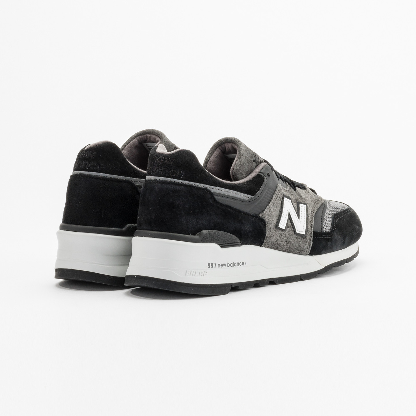 New Balance M997 Made in USA Grey / Black / White M997CUR-45.5