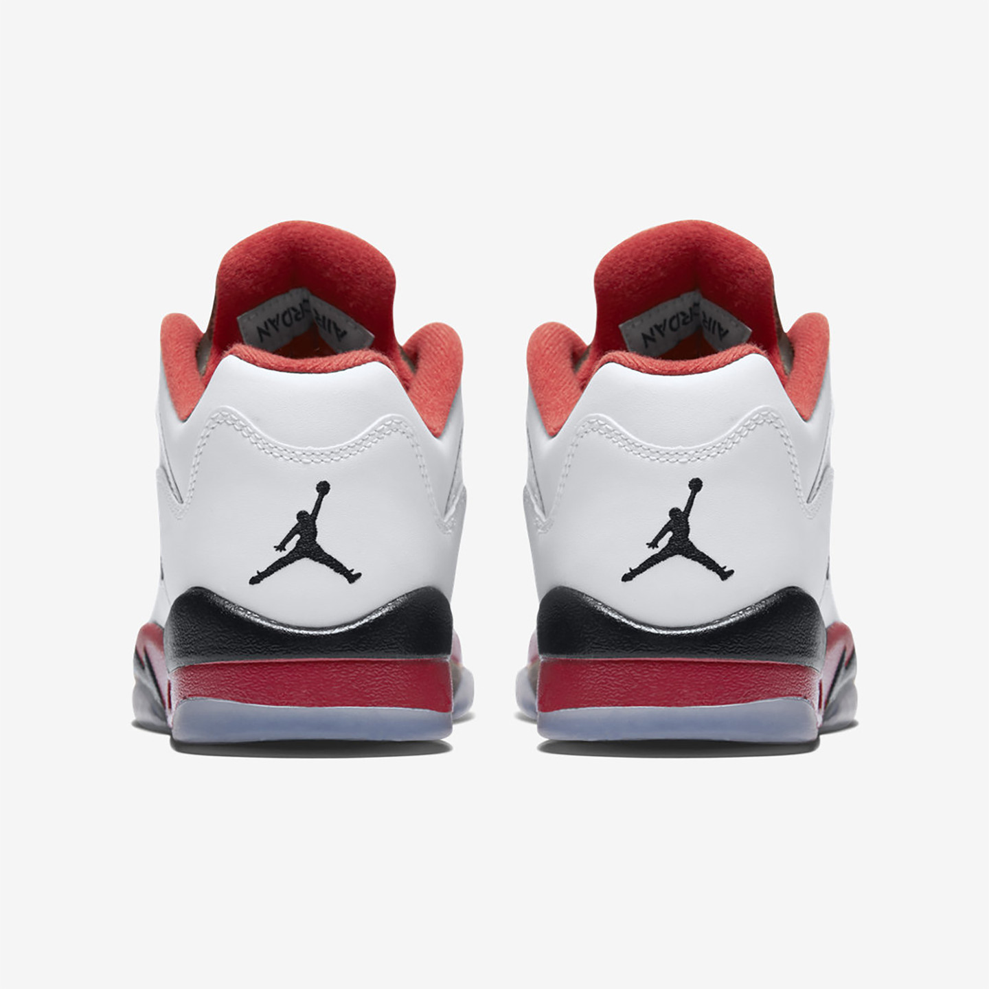 Jordan Air Jordan 5 Low Retro GS 'Fire Red' White / Fire Red / Black 314338-101-38