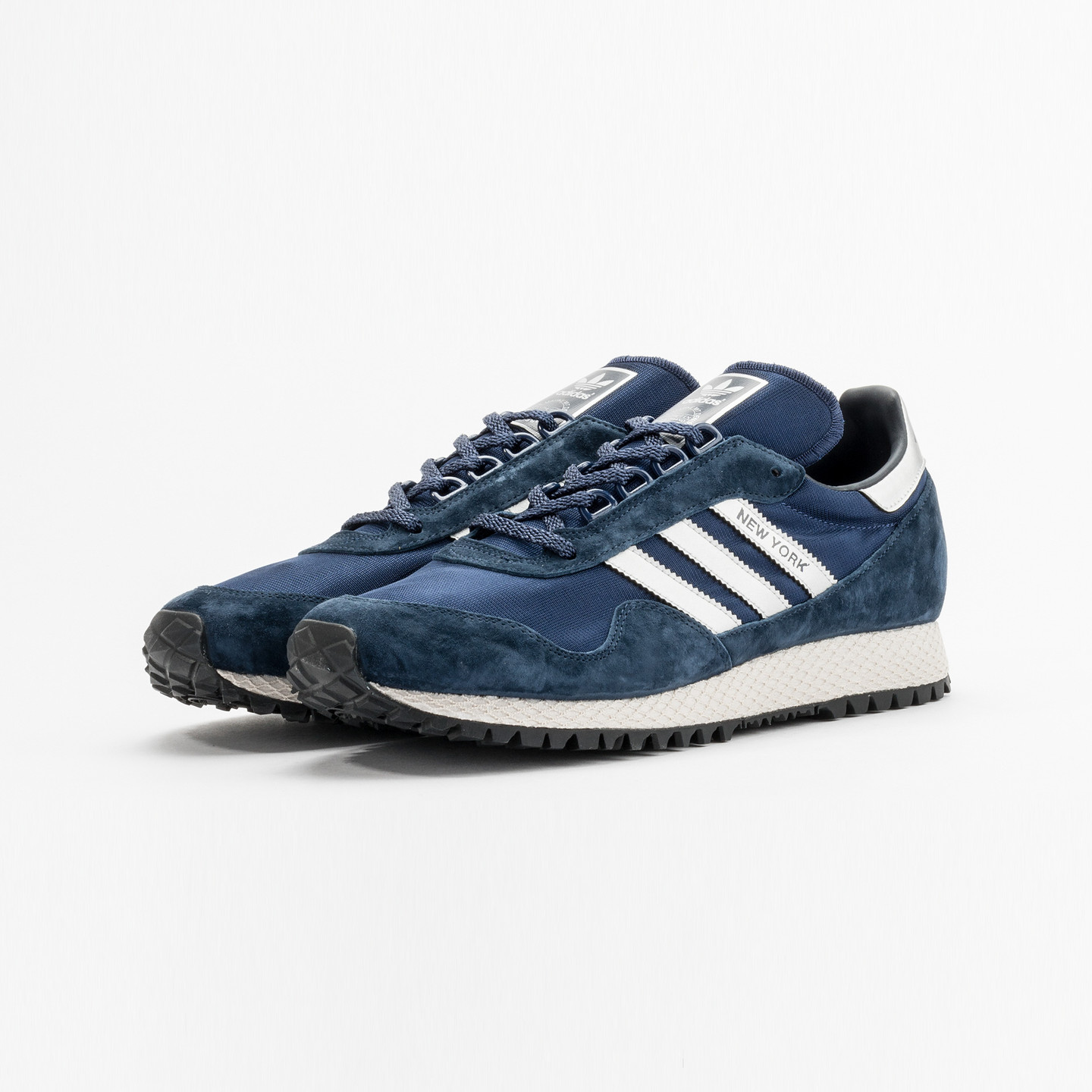 Adidas New York Collegiate Navy / Metallic Silver BB1188-43.33