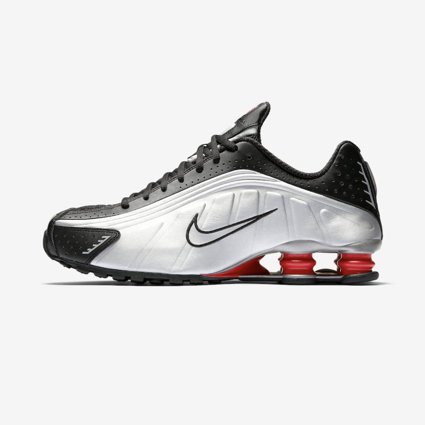 Nike Shox R4 OG Black / Metallic Silver / Max Orange BV1111-008-44