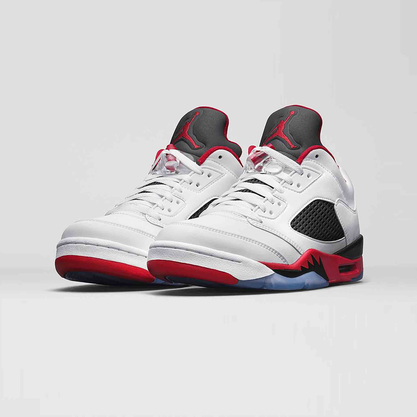 Jordan Air Jordan 5 Low Retro 'Fire Red' White / Fire Red / Black 819171-101-42.5