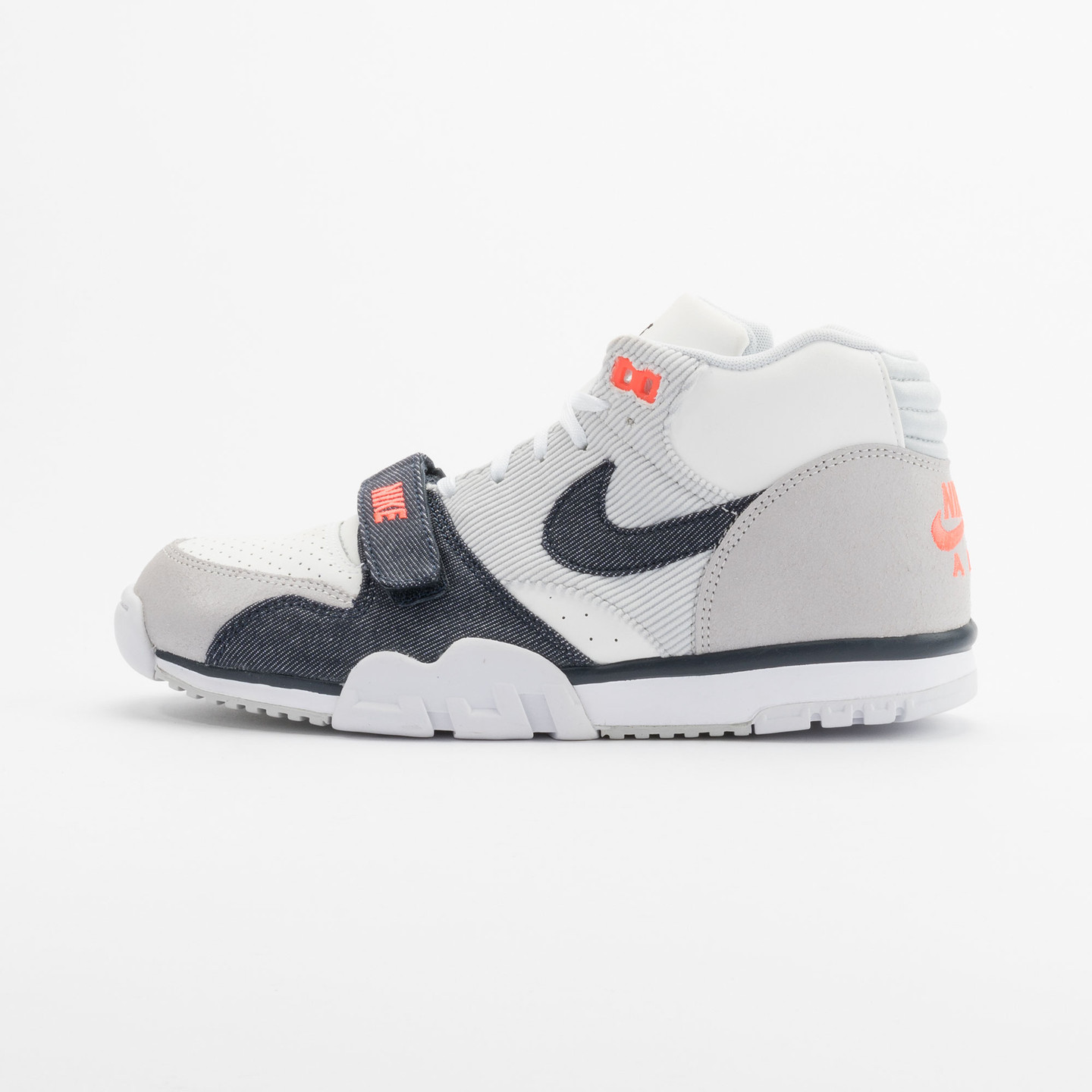 Nike Air Trainer 1 Mid White / Obsidian / Pure Platinum 317554-103-44.5