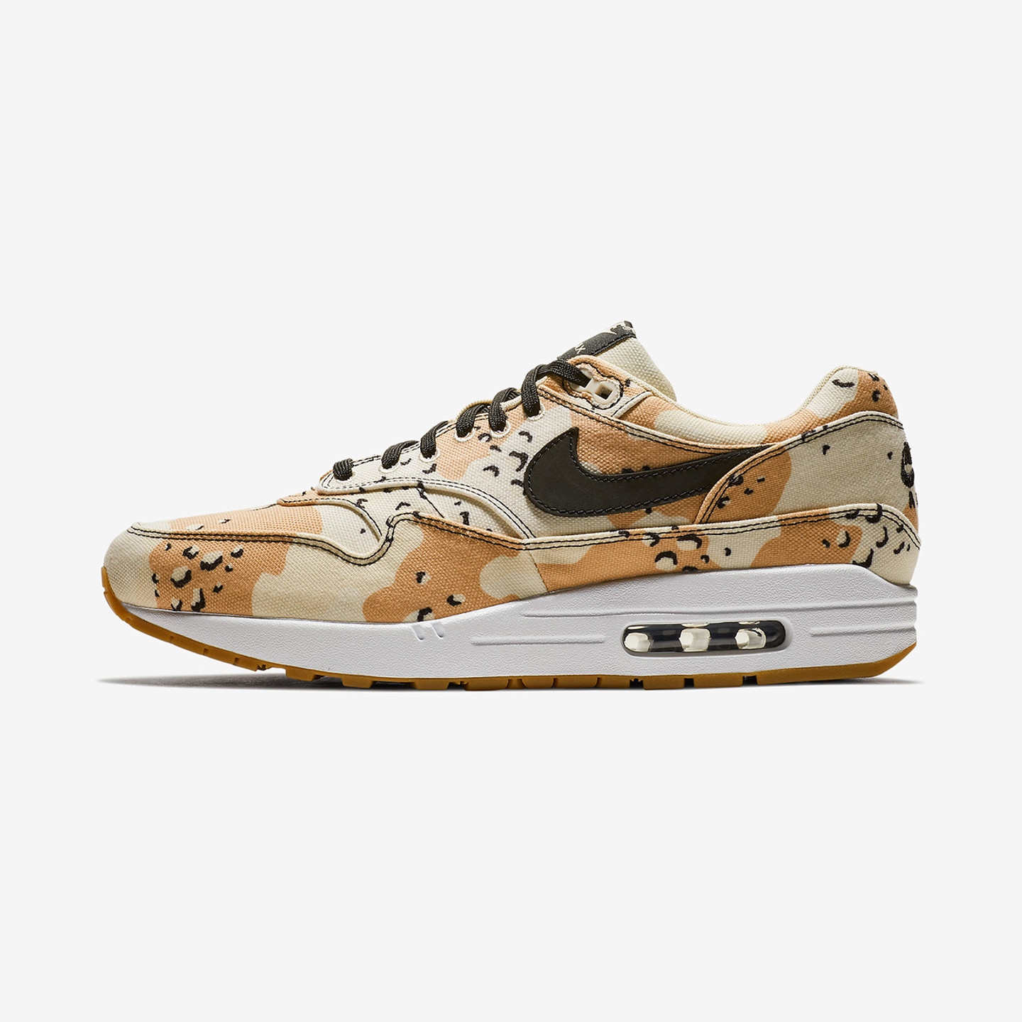 Nike Air Max 1 'Desert Camo' Beach / Black / Praline 875844-204-47.5