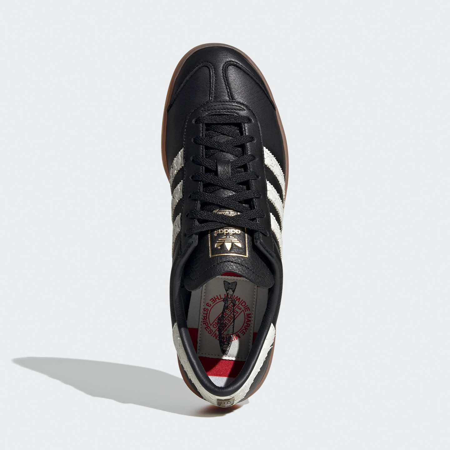 Adidas Hamburg 'Fischkopp' Core Black / Cloud White / Lush Red EF5674-42