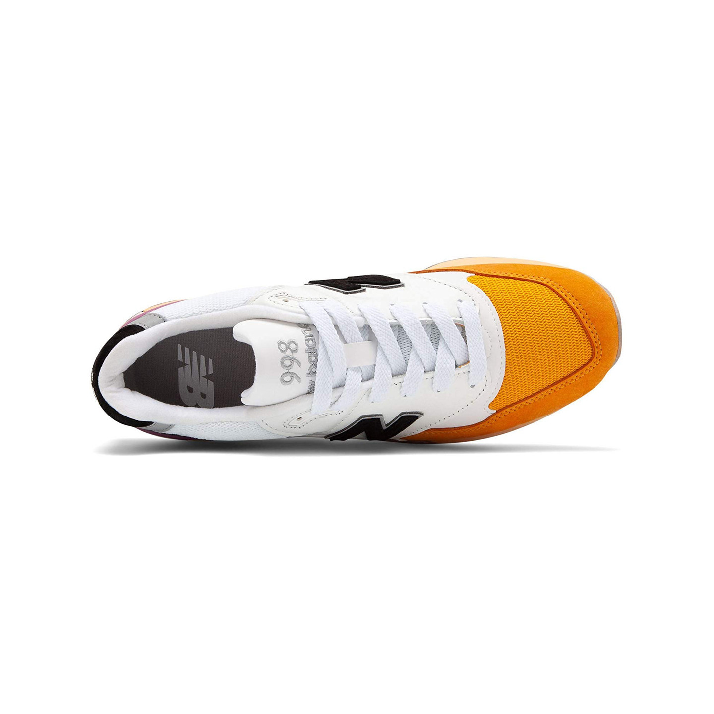 New Balance M998 - Made in USA Yellow / White / Purple M998PSD-45.5