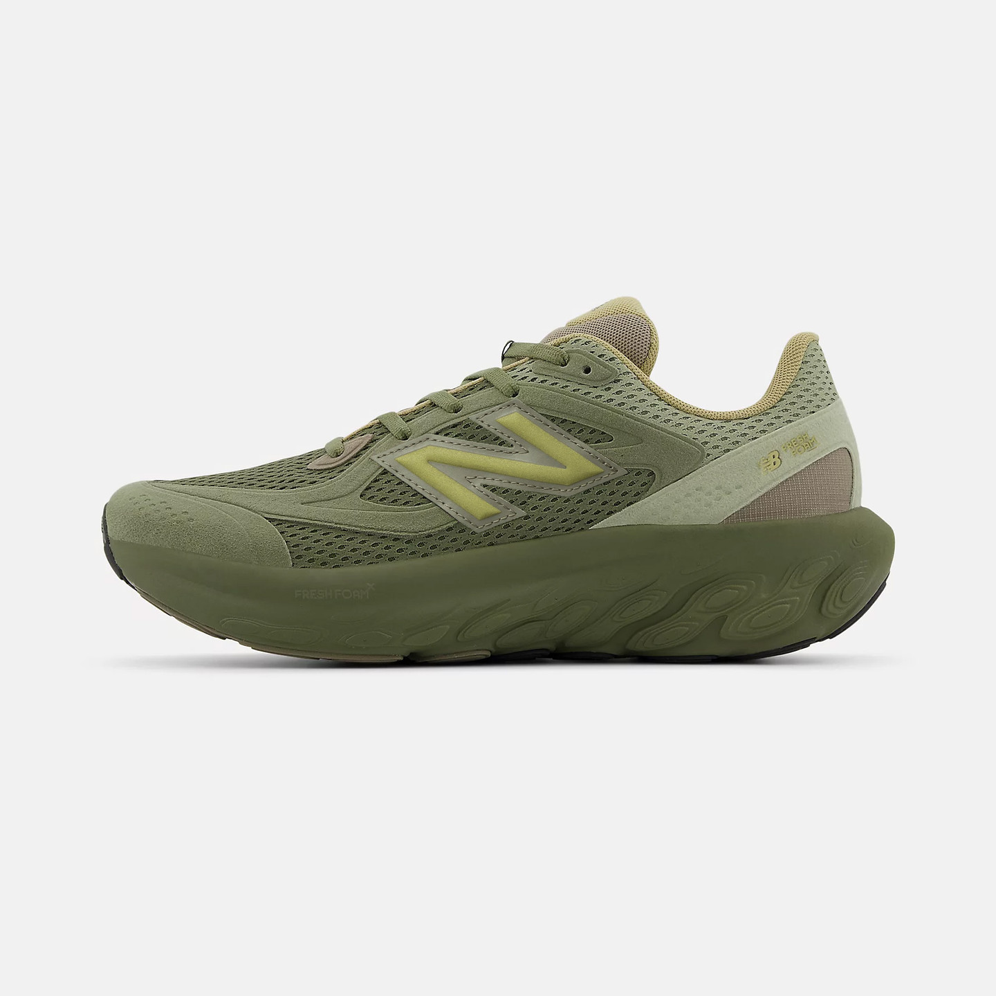 New Balance Fresh Foam 800 Dark Olivine / Garter Snake UTRNAD