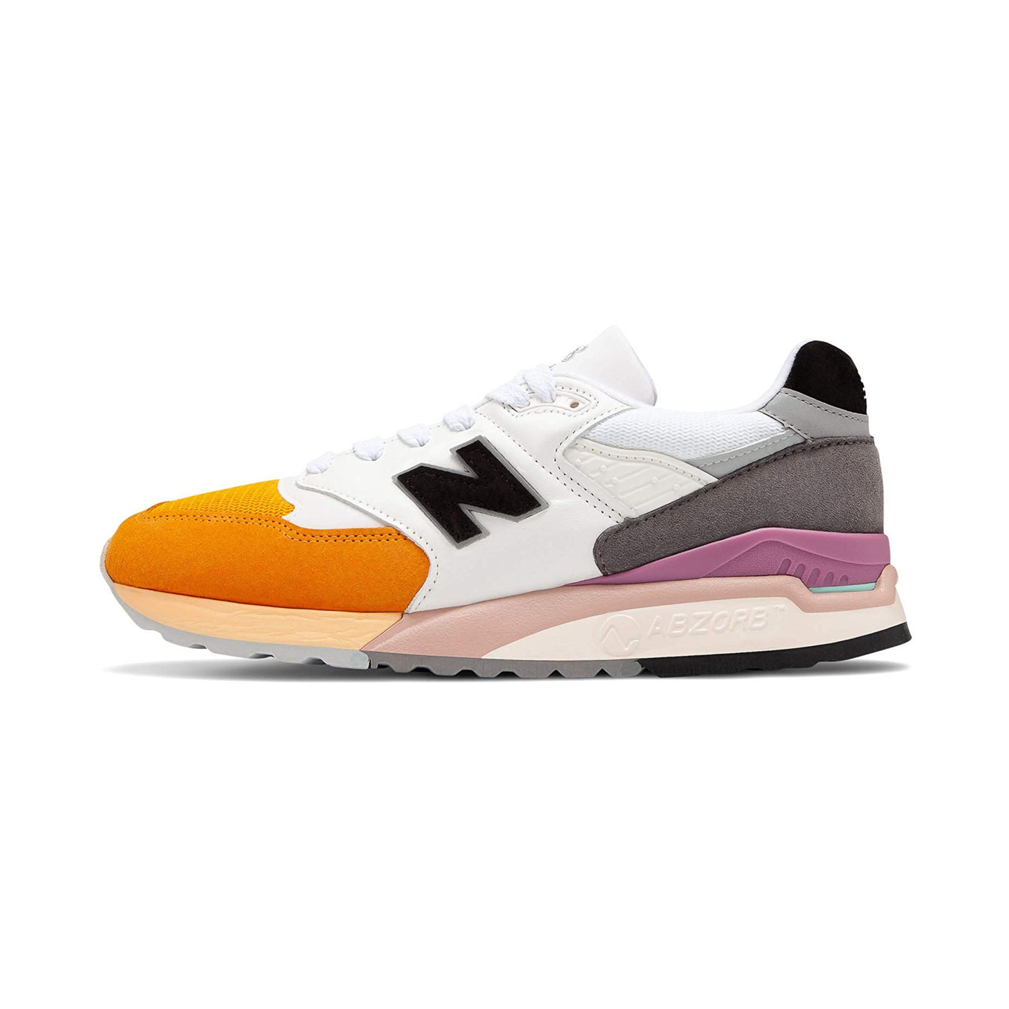 New Balance M998 - Made in USA Yellow / White / Purple M998PSD-43