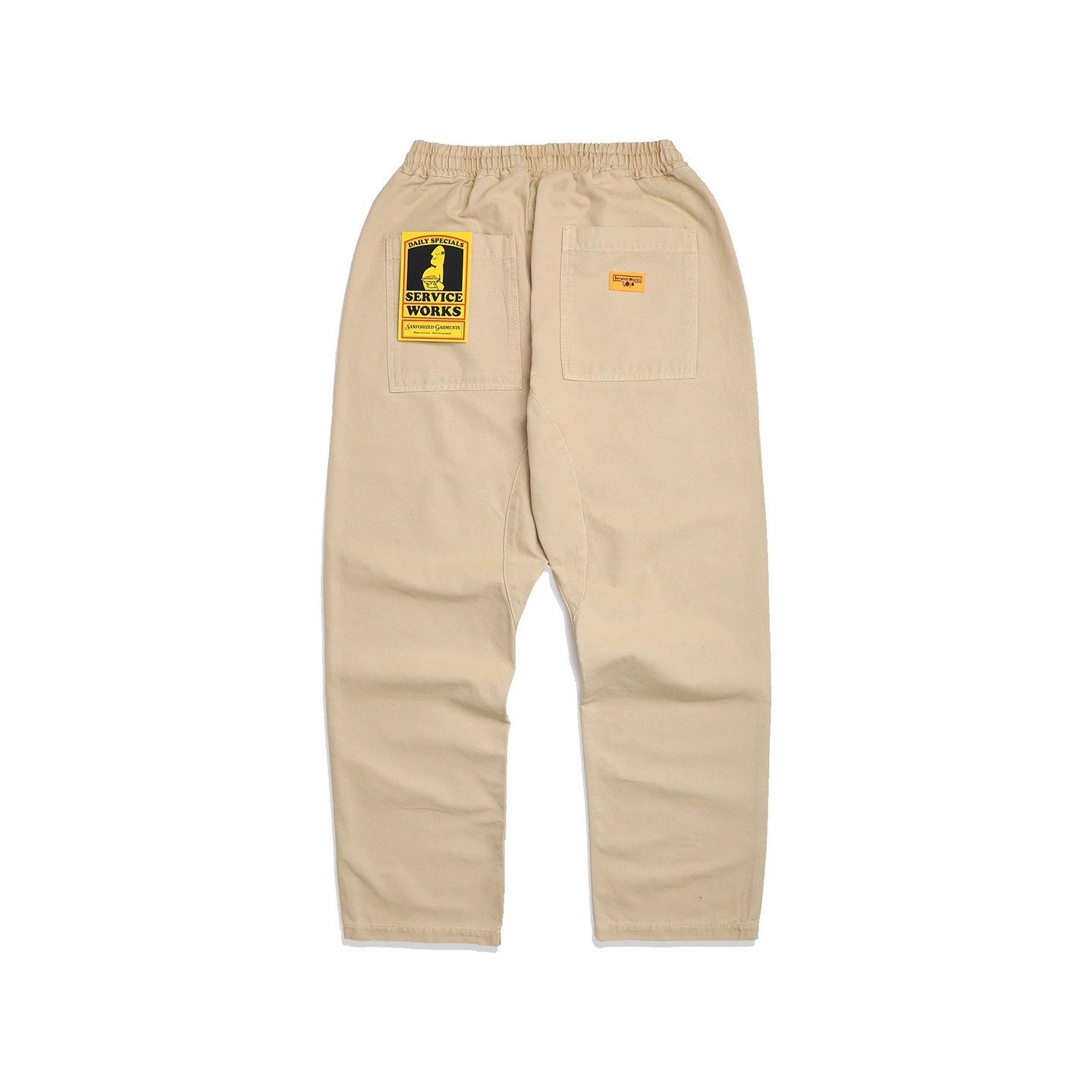 Service Works Classic Chef Pants Tan / Orange SW-SS24-1003