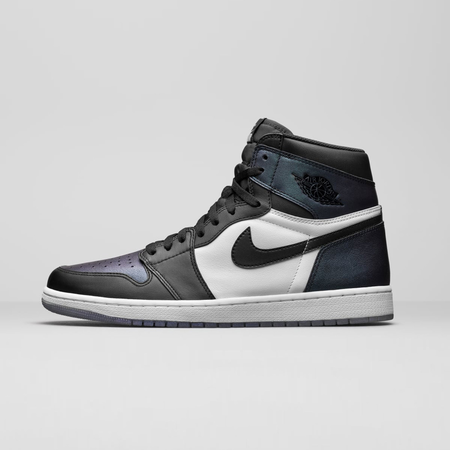 Jordan Air Jordan 1 Retro High OG 'All Star' Black / Metallic Silver / Iridescent 907958-015-42