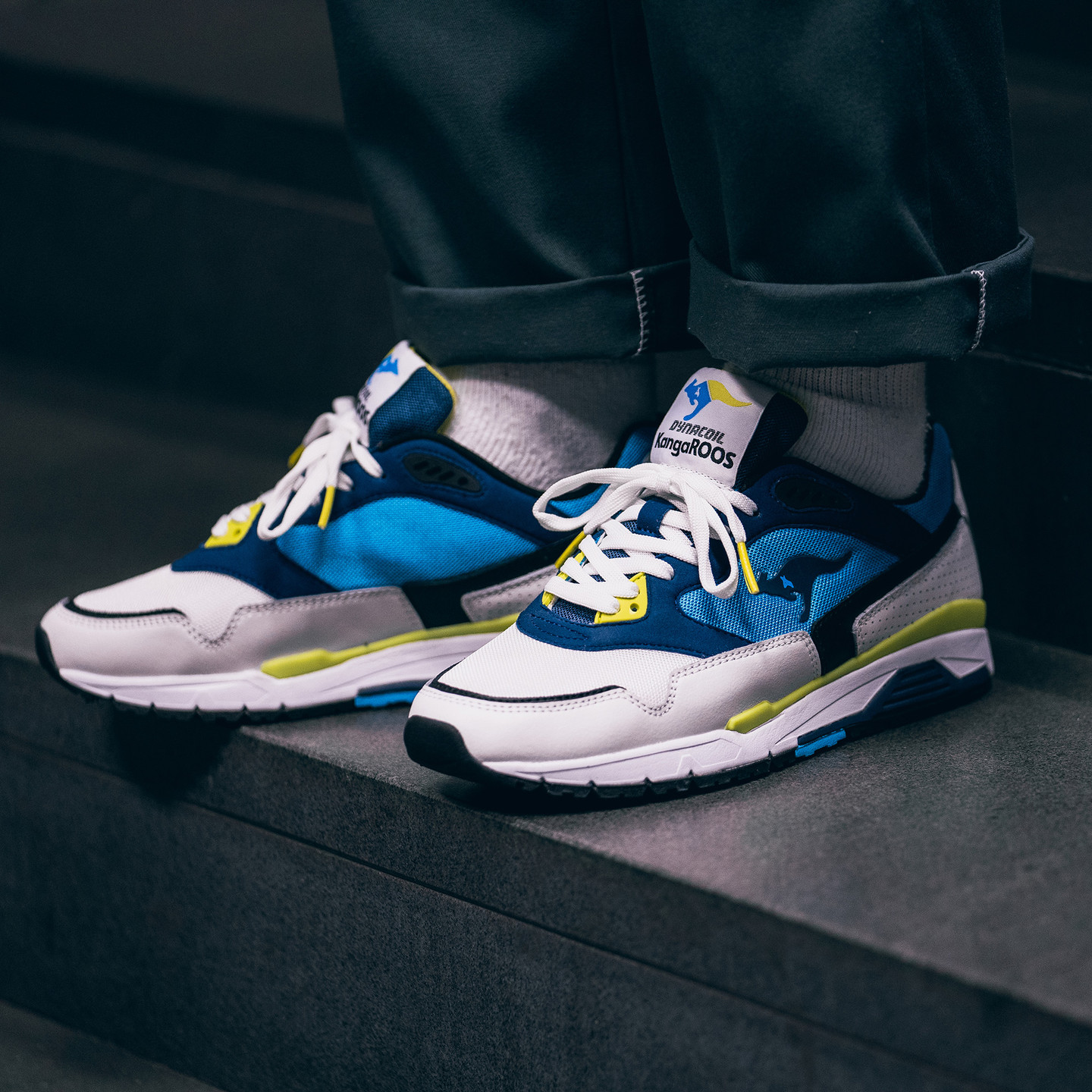 KangaROOS Ultimate OG White / Navy / Blue / Volt 47254-0025-43
