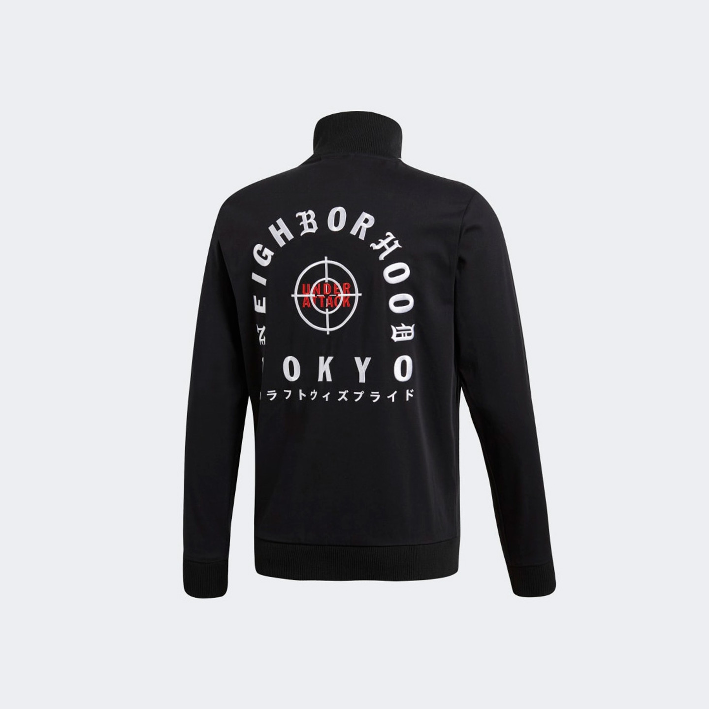 Adidas Neighborhood Track Jacket Black / White / Red DH2043-M