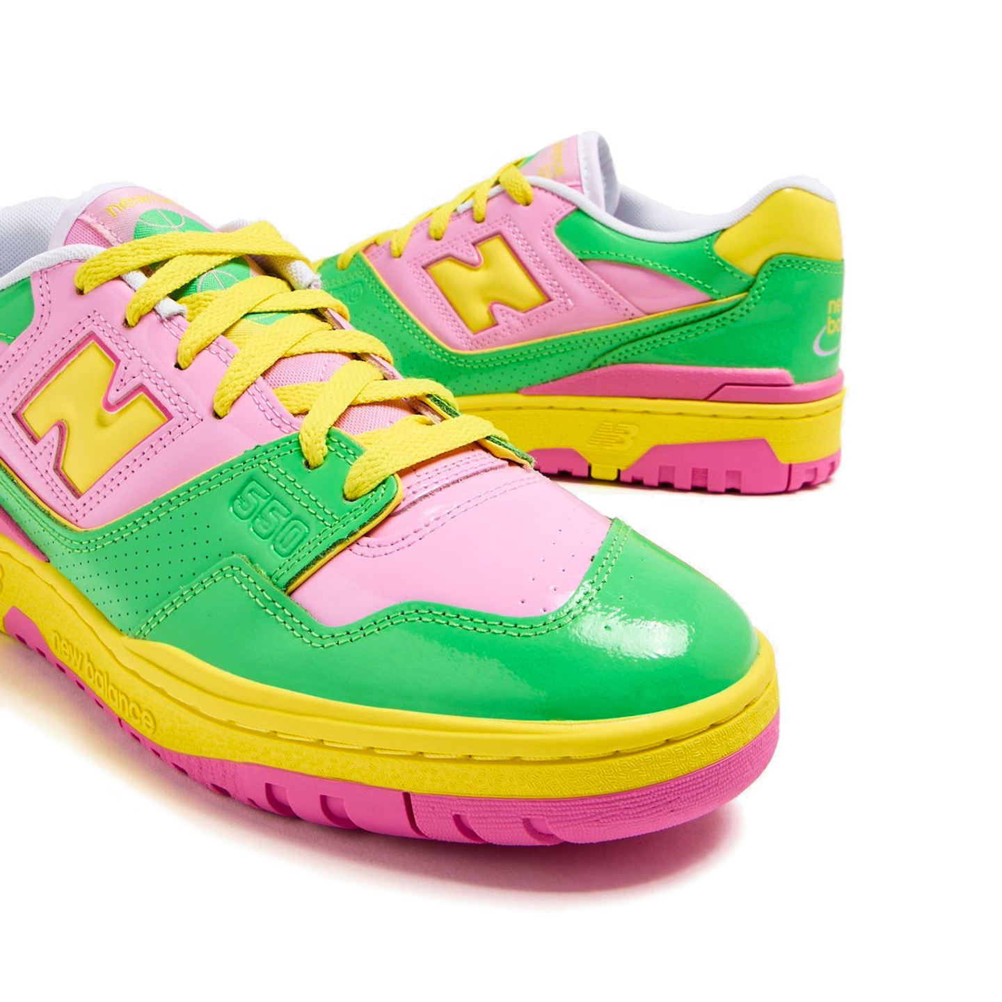 New Balance BB550 Pink / Palm Leaf / Lemon Zest BB550YKA-37.5