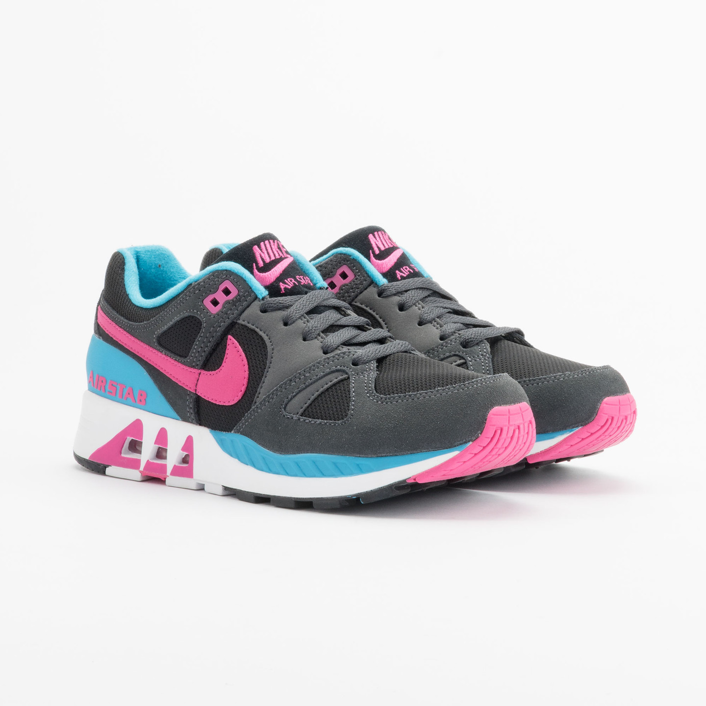 Nike Air Stab Black/Hot Pink-Anthrct-Bl Lgn 312451-004-38.5