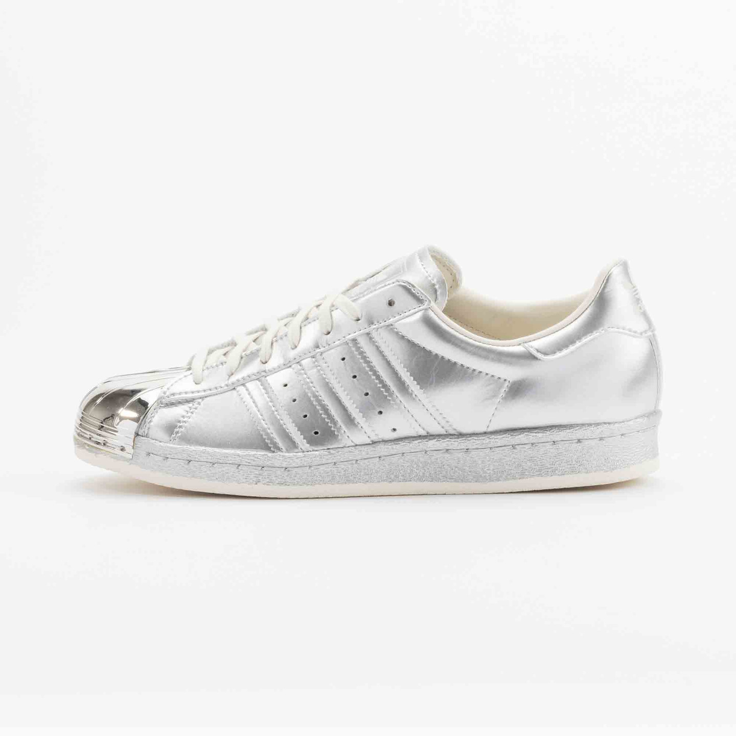Adidas Superstar 80s Metallic Pack Silver Metallic S82741-38.66