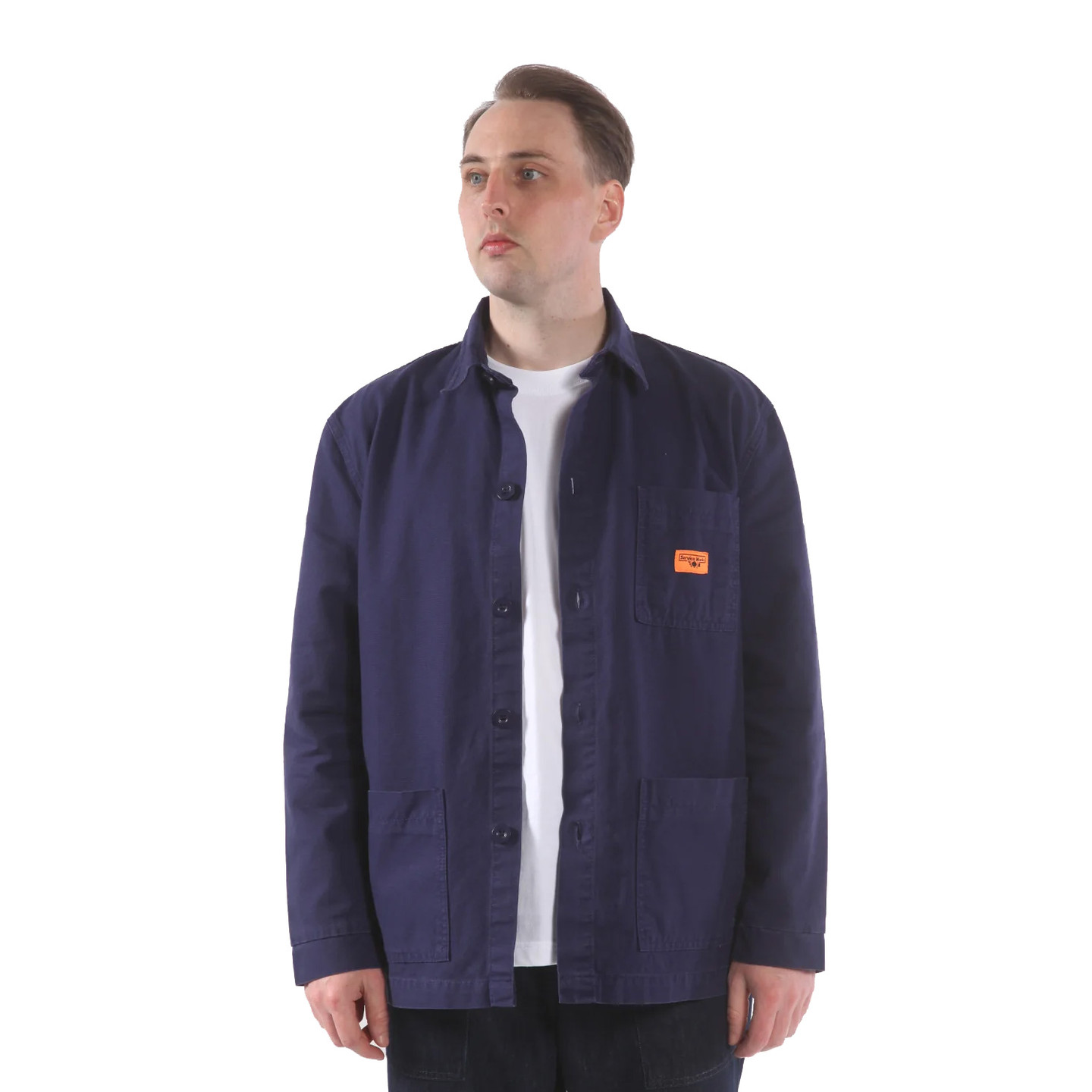 Service Works Coverall Jacket Navy / Orange SW-SS24-1043