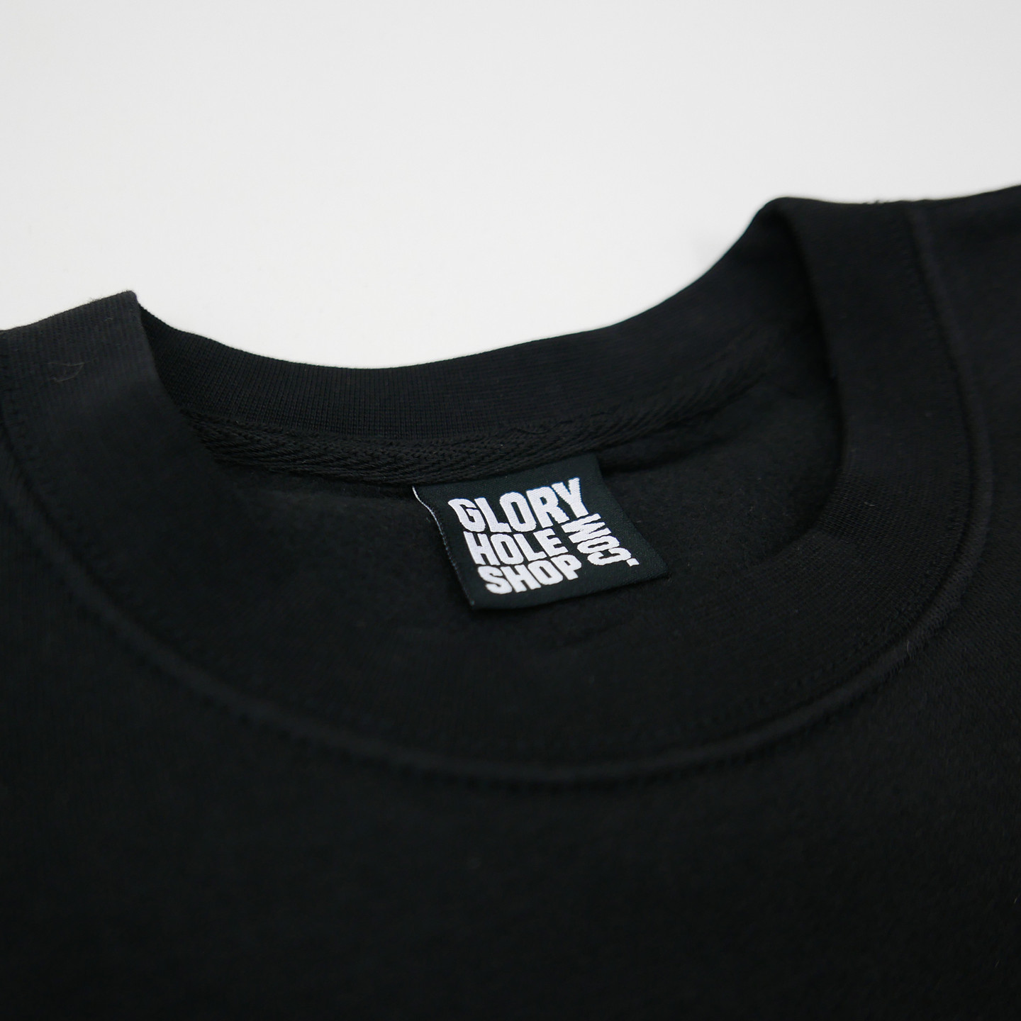 Glory Hole 'No Problem' Sweater Black / Heather Grey GHSS-SW-NP-002-S
