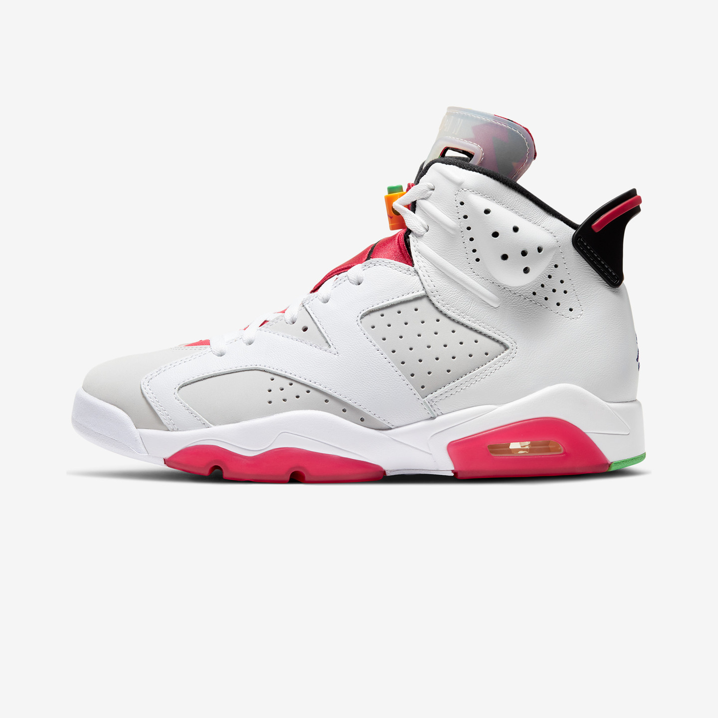 Jordan Air Jordan 6 Retro 'Hare' Neutral Grey / Black / White / True Red CT8529-062-44.5