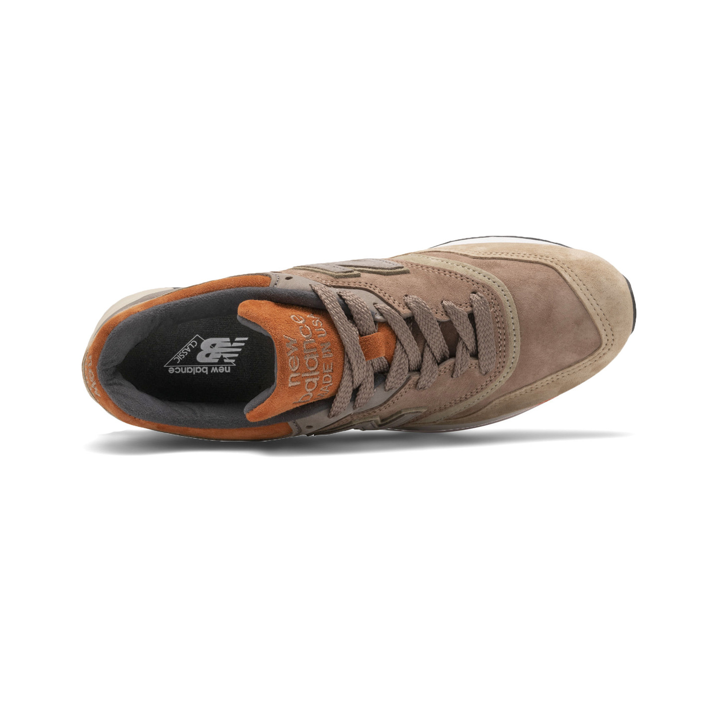 New Balance M997 - Made in USA Tan / Brown / Autumn Orange M997NAJ-45