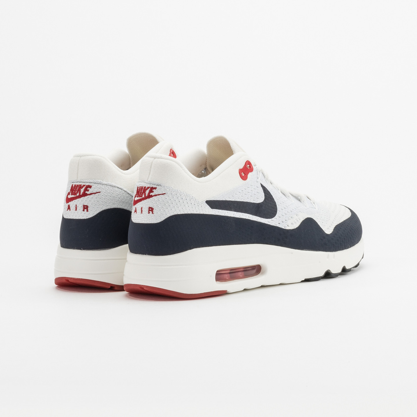 Nike Air Max 1 Ultra 2.0 Flyknit Sail / Obsidian / Wolf Grey 875942-100-42