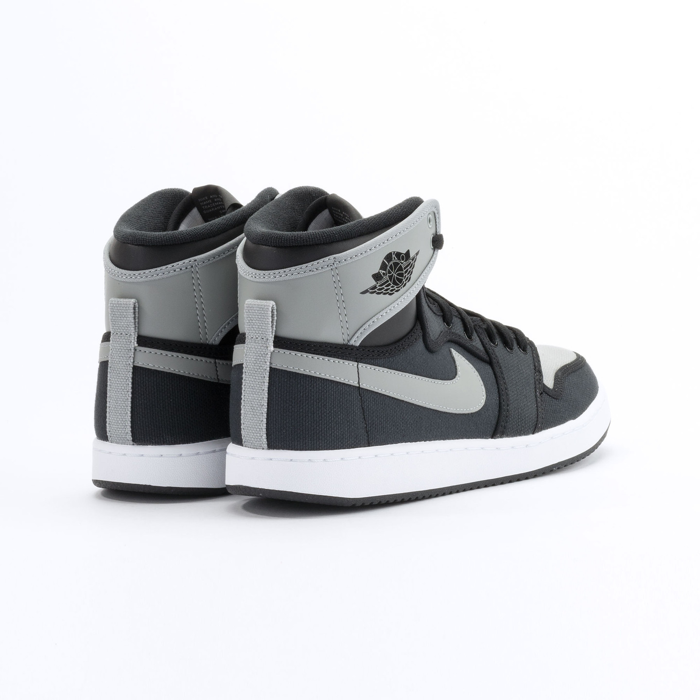 Nike Air Jordan 1 KO High OG Black / Shadow Grey / White 638471-003-47