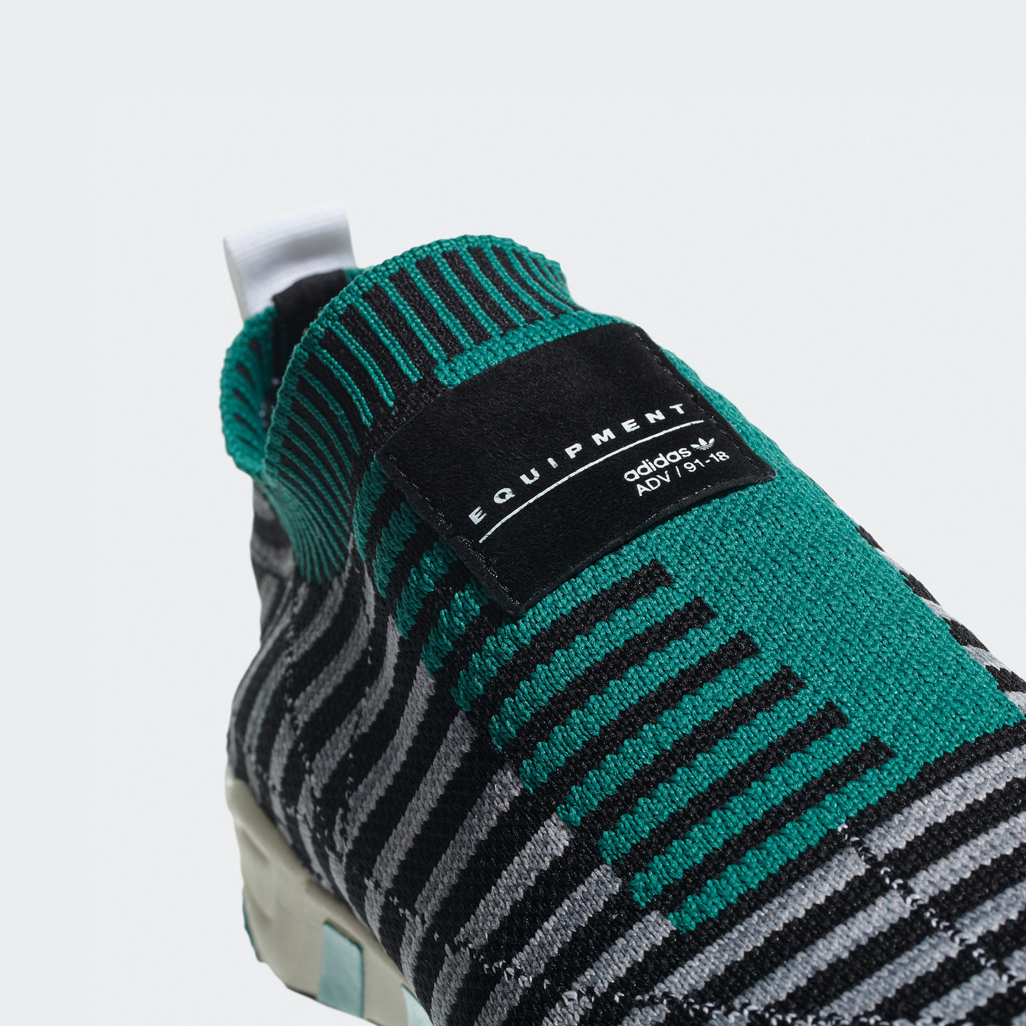 Adidas EQT Support Sk Primeknit Core Black / Grey One / Sub Green B37522-46