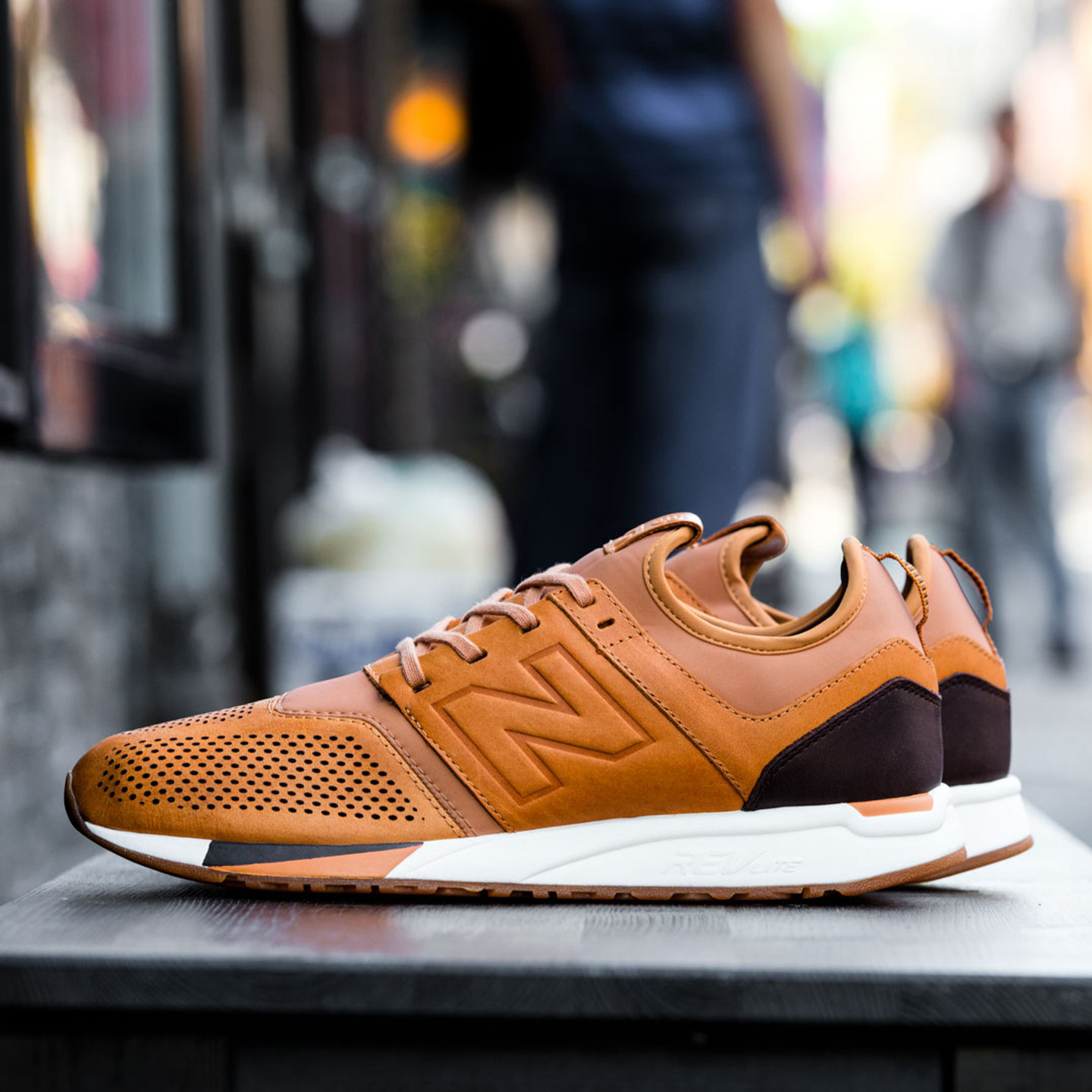 New Balance MRL 247 'Luxe Pack' Tan / Cream / Dark Brown MRL247TA-46.5