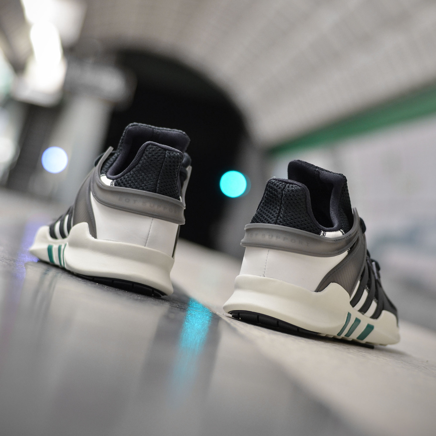 Adidas EQT Support ADV 'Reflective Pack' Core Black / Sub Green BA8321-44