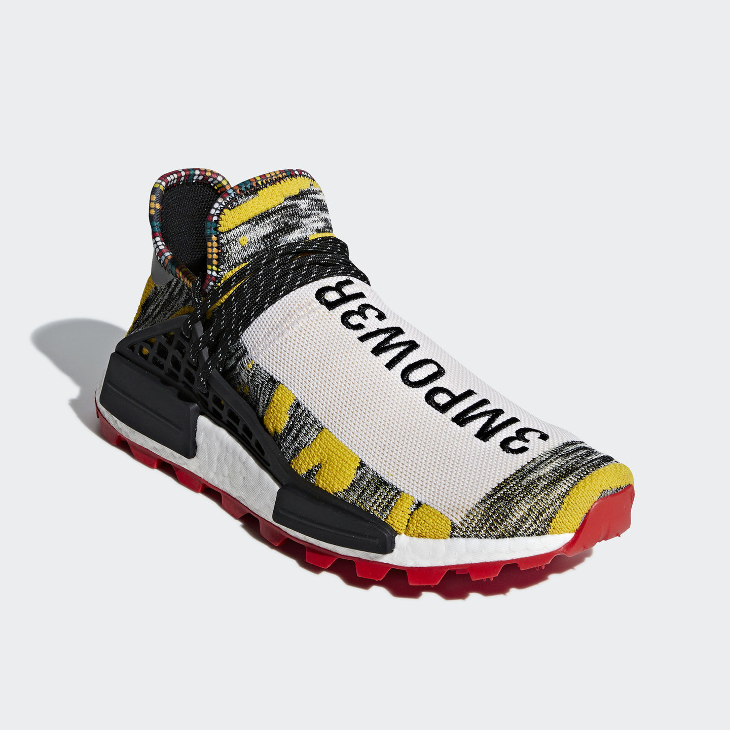 Adidas Pharrell Williams 'Solar HU' NMD Supplier Colour / Core Black / Red BB9527-46