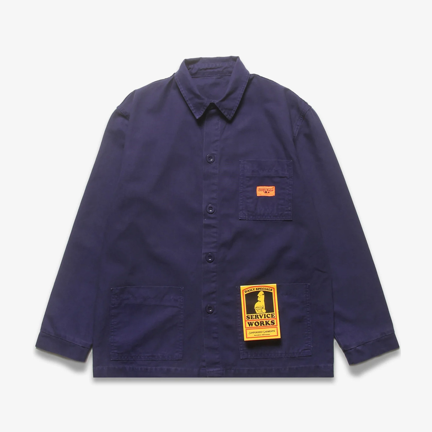 Service Works Coverall Jacket Navy / Orange SW-SS24-1043-XXL