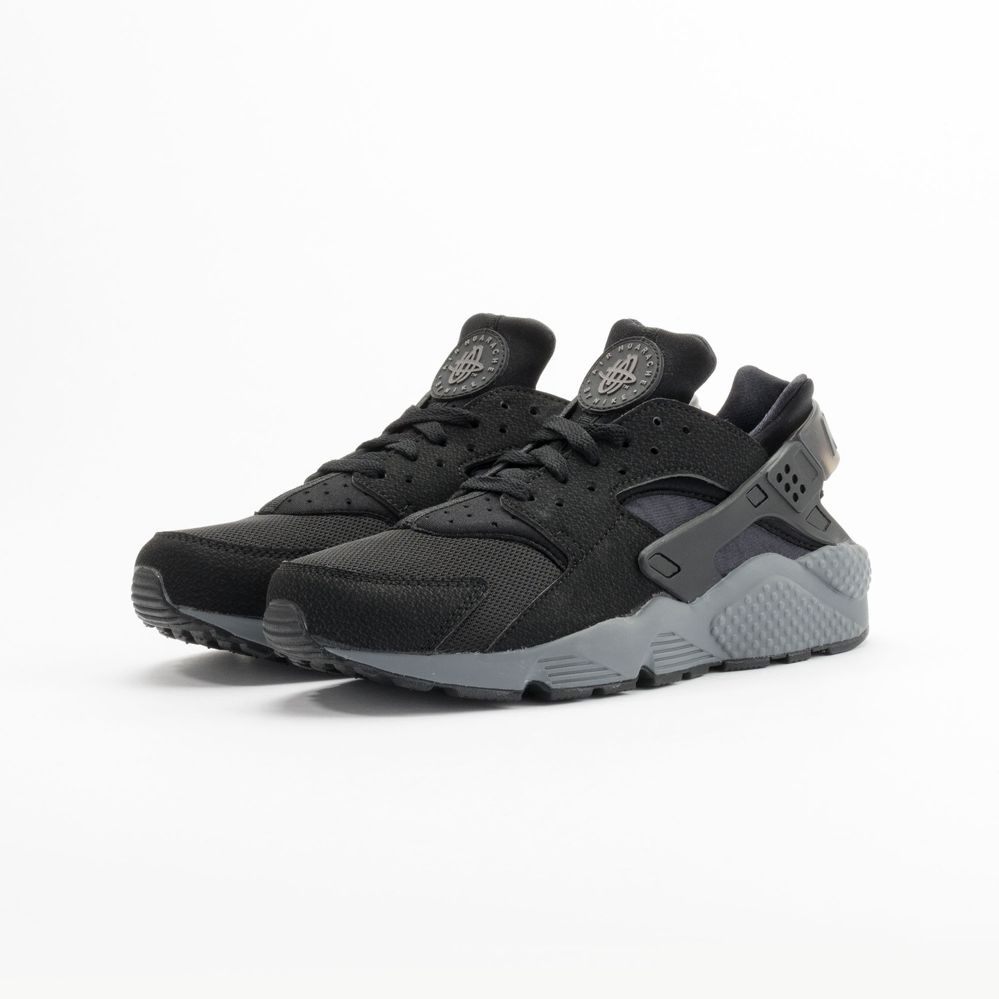 Nike Air Huarache Black / Dark Grey 318429-010-45